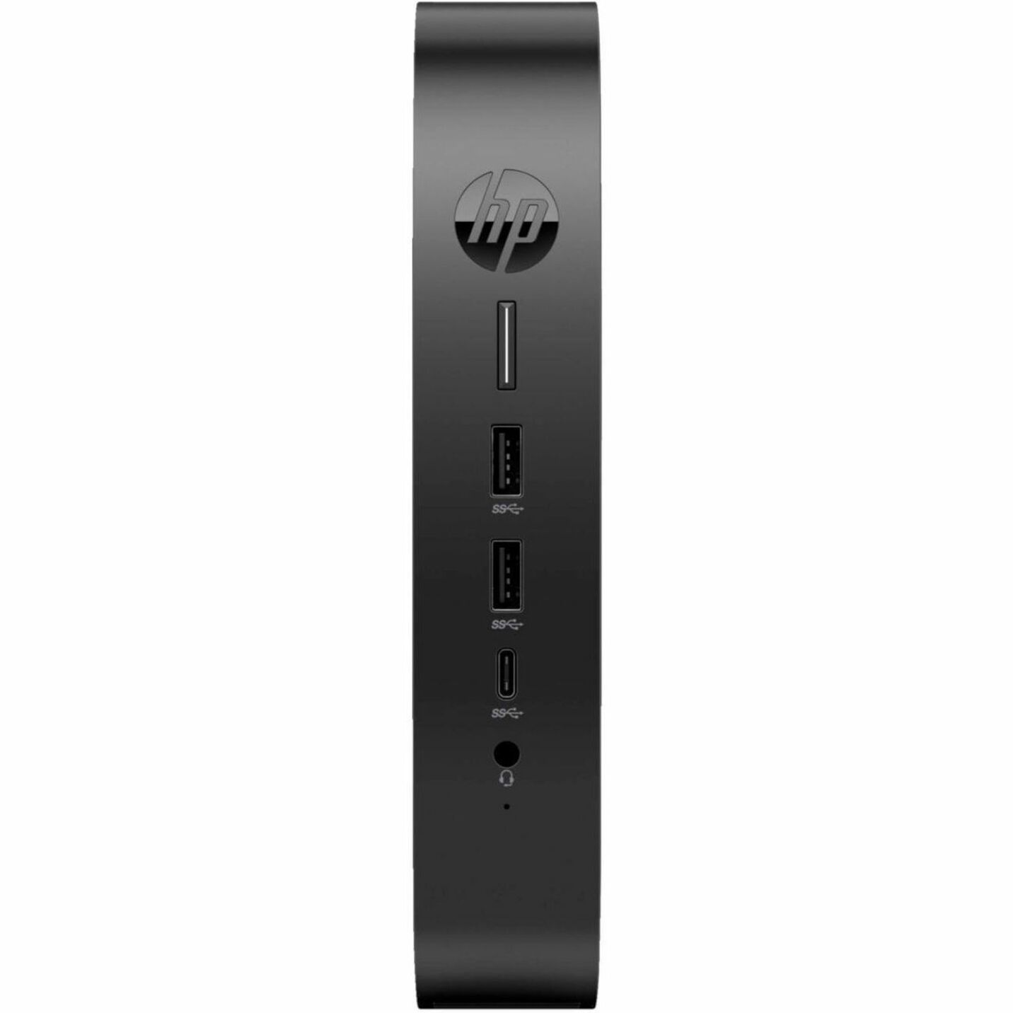 HP Elite t655 Thin Client - AMD Ryzen Embedded R2314 Quad-core (4 Core) 2.10 GHz - AMD Chip - 8 GB RAM DDR4 SDRAM - 64 GB Flash - AMD Radeon Graphics - Gigabit Ethernet - IGEL OSEnglish) - IEEE 802.11ax - Bluetooth 5.3 - DisplayPort - Network (RJ-45) - 7 Total USB Port(s) - 2 USB 2.0 Port(s) - USB Type-C - English Keyboard - 45 W — front