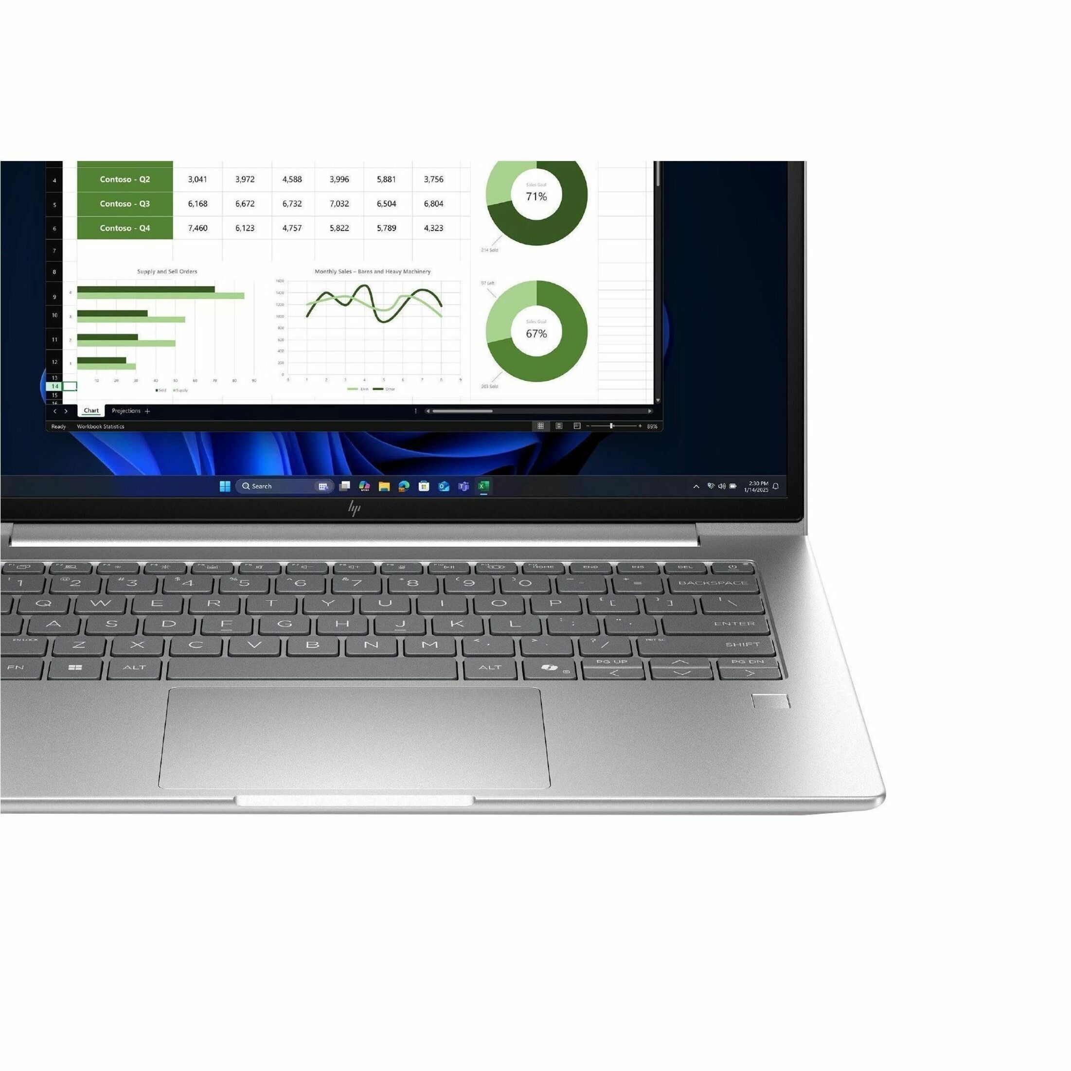 HP EliteBook 6 G1i 14" Notebook - Intel Core Ultra 7 265H - 64 GB - 512 GB SSD - Intel Chip — alternate image12