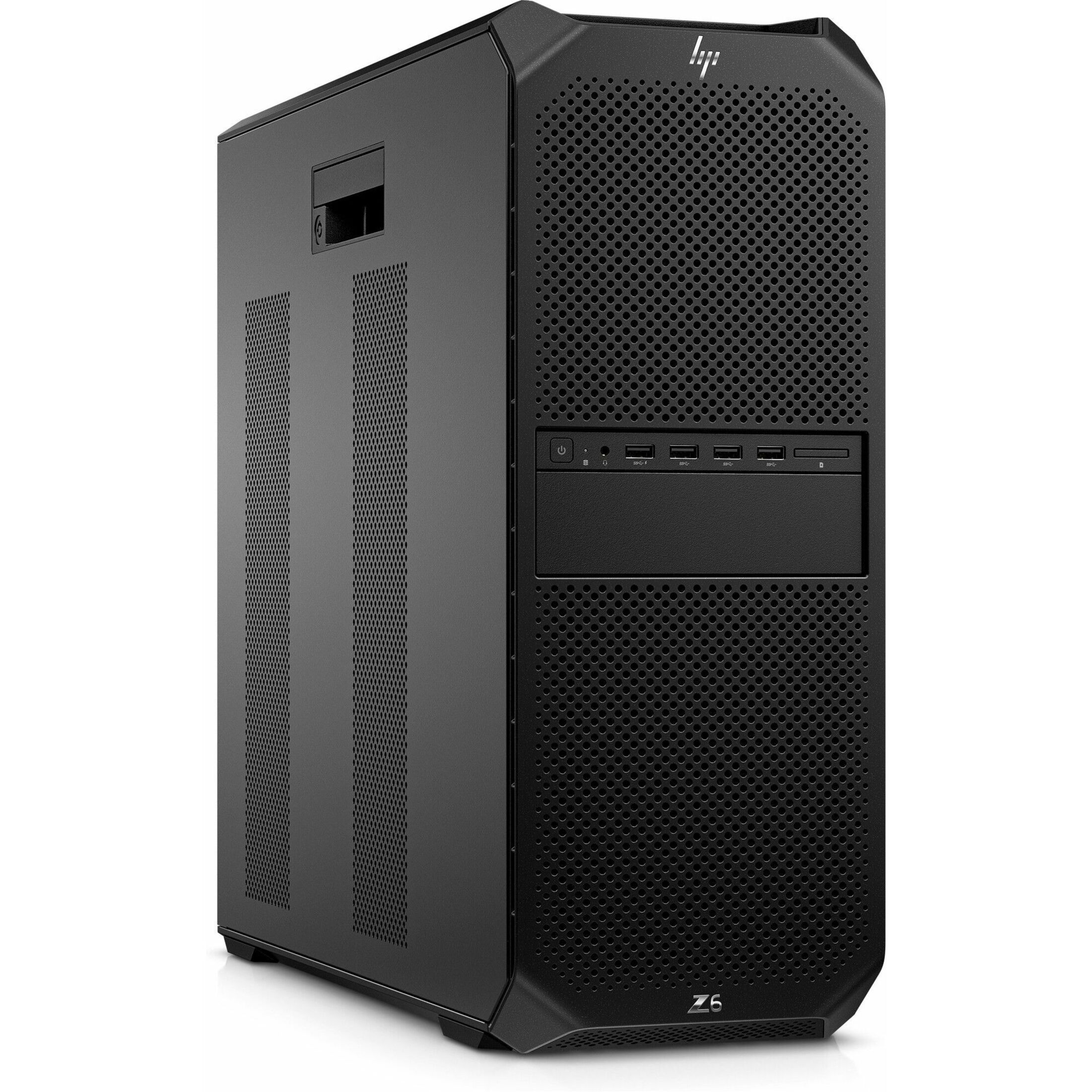 HP Z6 G5 A Workstation - AMD Ryzen Threadripper PRO 9995WX - 256 GB - Tower - Black - AMD PRO 695 Chip - Serial ATA/600, NVMe Controller - 0, 1, 5, 10 RAID Levels - Gigabit Ethernet