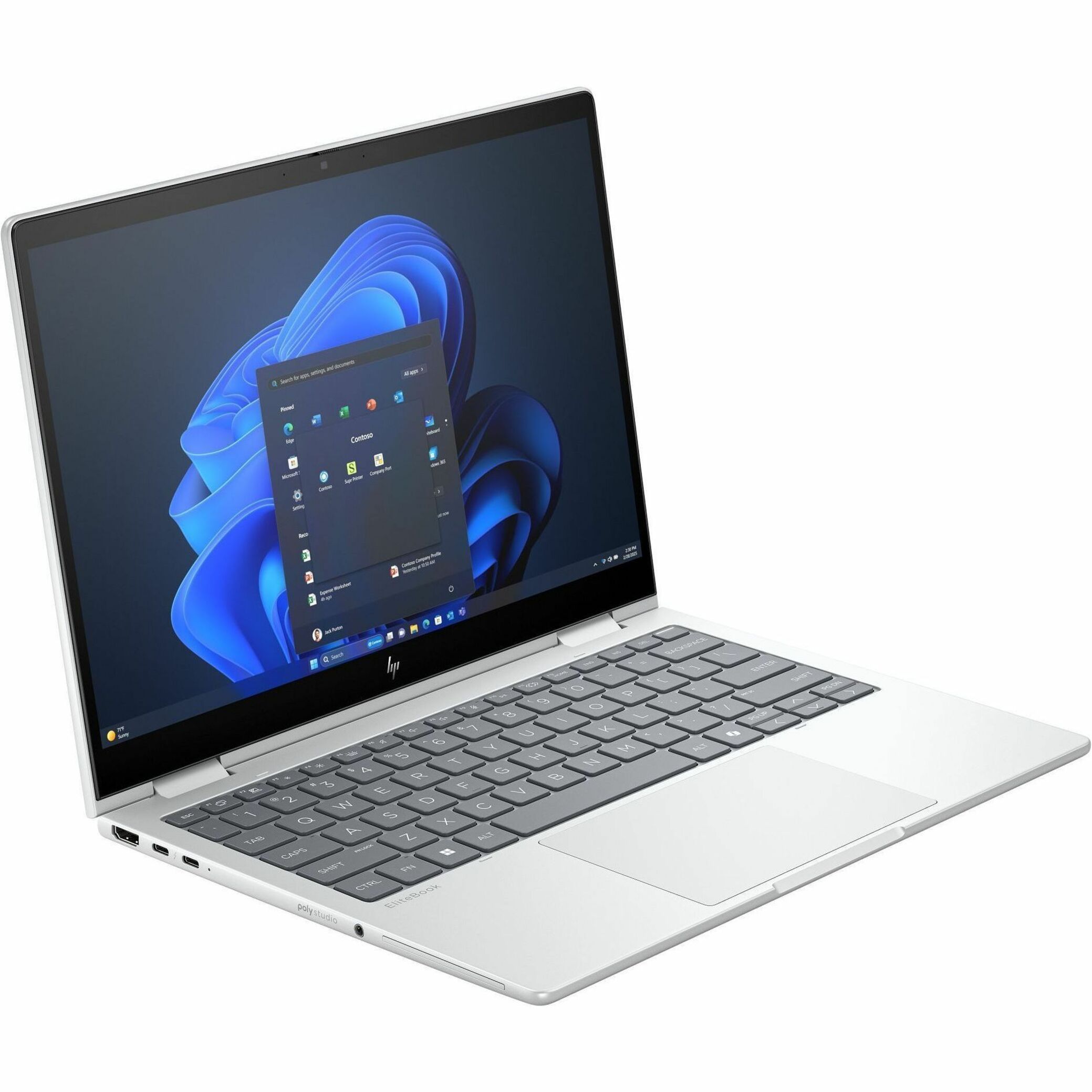 HP EliteBook 8 Flip G1i 13.3" Touchscreen Convertible 2 in 1 Notebook - WUXGA - 60 Hz - Intel Core Ultra 7 265U - 16 GB - 512 GB SSD - Intel Chip - 1920 x 1200 - Intel - 17.75 Hours Battery Run Time — alternate image10