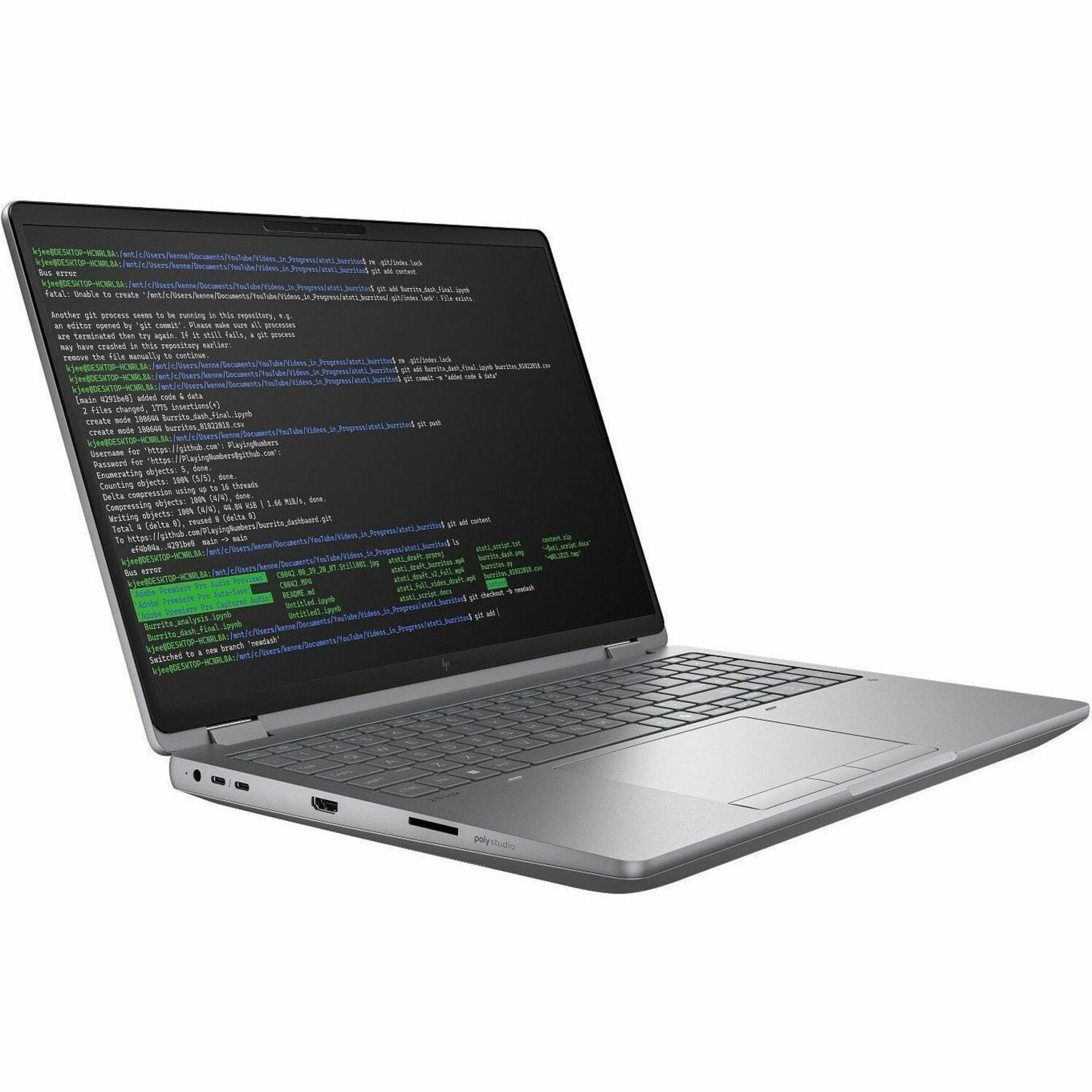 HP ZBook Fury G1i 16" Mobile Workstation - Intel Core Ultra 9 2nd Gen 285H - 64 GB - 512 GB SSD - Smart Card Reader - Intel Chip - Front Camera/Webcam - Wi-Fi 7 — alternate image2