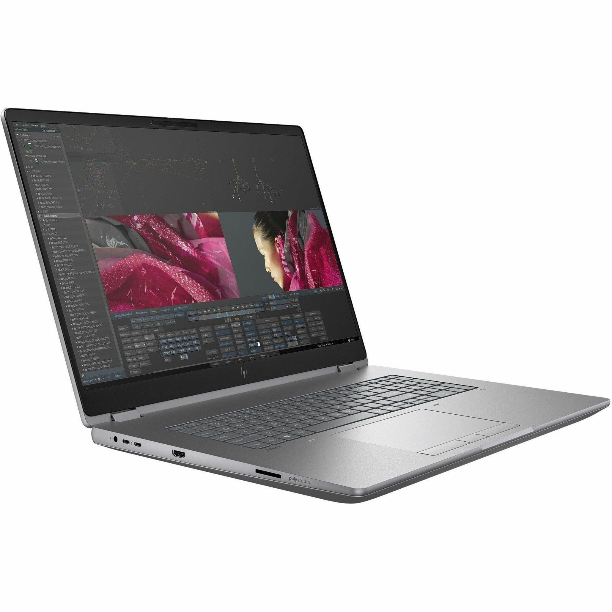 HP ZBook Fury G1i 18" Mobile Workstation - WQXGA - 165 Hz - Intel Core Ultra 7 255HX - 32 GB - 512 GB SSD - English, French Keyboard - Smart Card Reader - Intel WM890 Chip - 2560 x 1600 - Windows 11 Pro - In-plane Switching (IPS) Technology - Front Camera/Webcam - 8.61 Hours Battery Run Time - IEEE 802.11be Wireless LAN Standard - Wi-Fi 7 — alternate image11