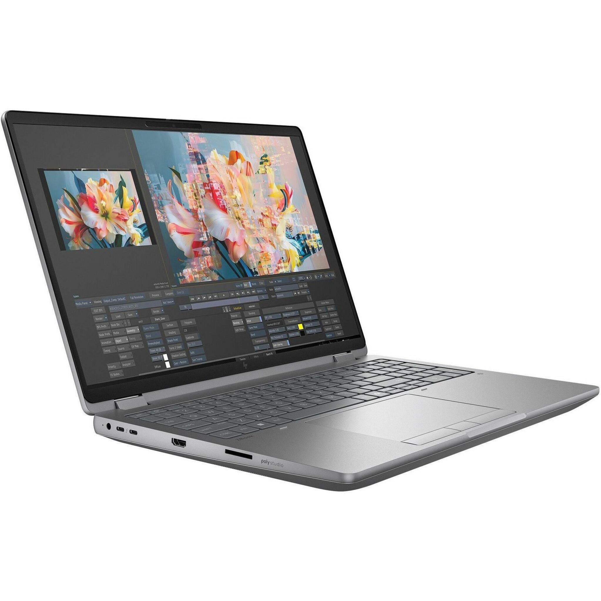 HP ZBook Fury G1i 16" Mobile Workstation - 2.5K - 120 Hz - Intel Core Ultra 7 255HX - 32 GB - 512 GB SSD - English Keyboard - Smart Card Reader - Meteor Silver - Intel WM890 Chip - 2560 x 1600 - Windows 11 Pro - NVIDIA RTX Pro 1000 Blackwell with 8 GB, Intel - In-plane Switching (IPS) Technology - Front Camera/Webcam - IEEE 802.11be Wireless LAN Standard - Wi-Fi 7 — alternate image11