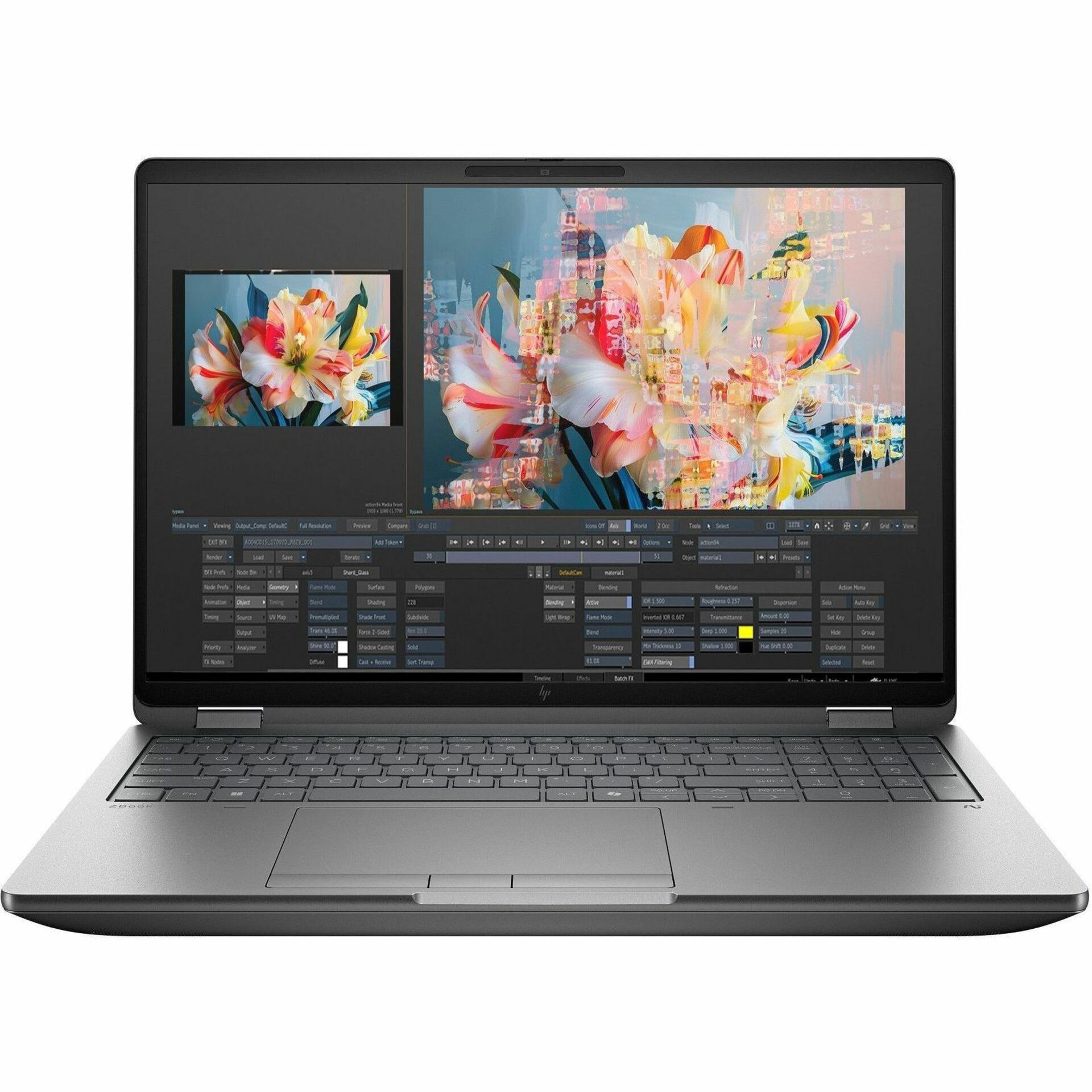 HP ZBook Fury G1i 16" Mobile Workstation - 2.5K - 120 Hz - Intel Core Ultra 9 285HX - vPro Technology - 32 GB - 1 TB SSD - English Keyboard - Smart Card Reader - Meteor Silver - Intel WM890 Chip - 2560 x 1600 - Windows 11 Pro - NVIDIA with 8 GB, Intel - In-plane Switching (IPS) Technology - Front Camera/Webcam - IEEE 802.11be Wireless LAN Standard - Wi-Fi 7 — alternate image10
