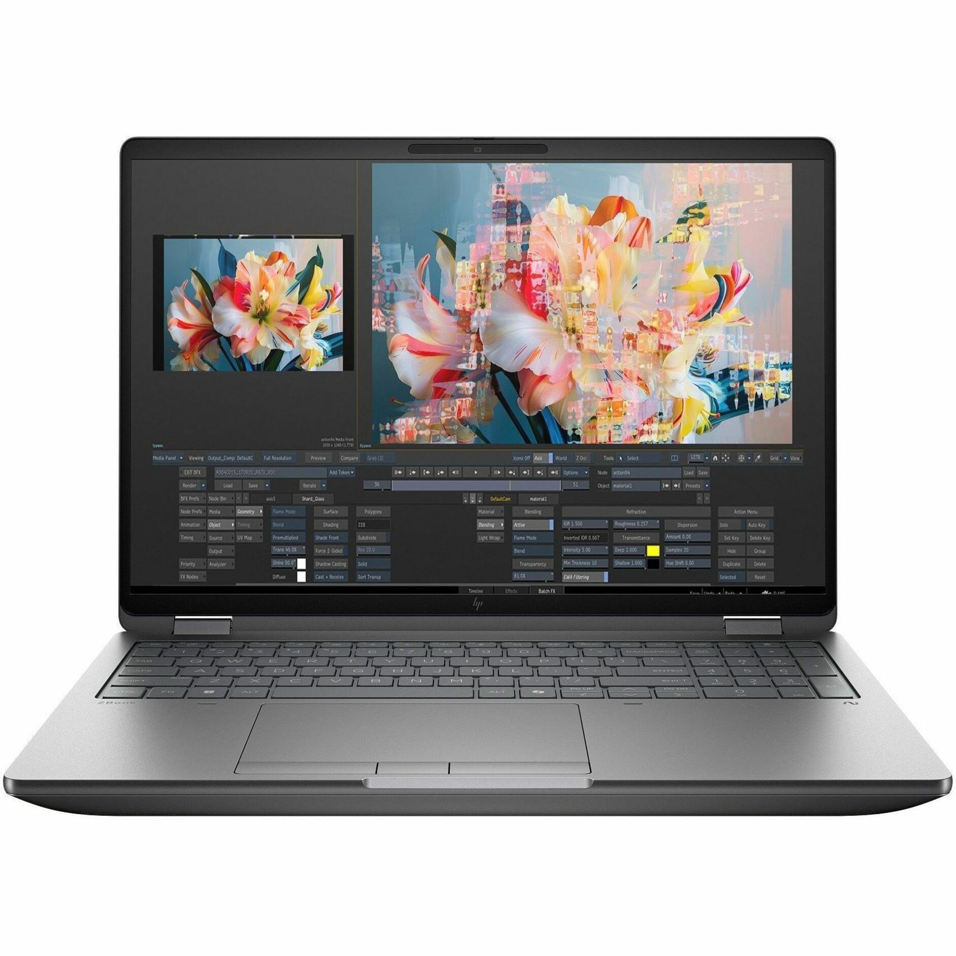 HP ZBook Fury G1i 16" Mobile Workstation - 2.5K - 120 Hz - Intel Core Ultra 9 285HX - vPro Technology - 32 GB - 1 TB SSD - French, English Keyboard - Smart Card Reader - Meteor Silver - Intel WM890 Chip - 2560 x 1600 - Windows 11 Pro - NVIDIA RTX Pro 3000 Blackwell with 12 GB, Intel - In-plane Switching (IPS) Technology - Front Camera/Webcam - IEEE 802.11be Wireless LAN Standard - Wi-Fi 7 — alternate image11