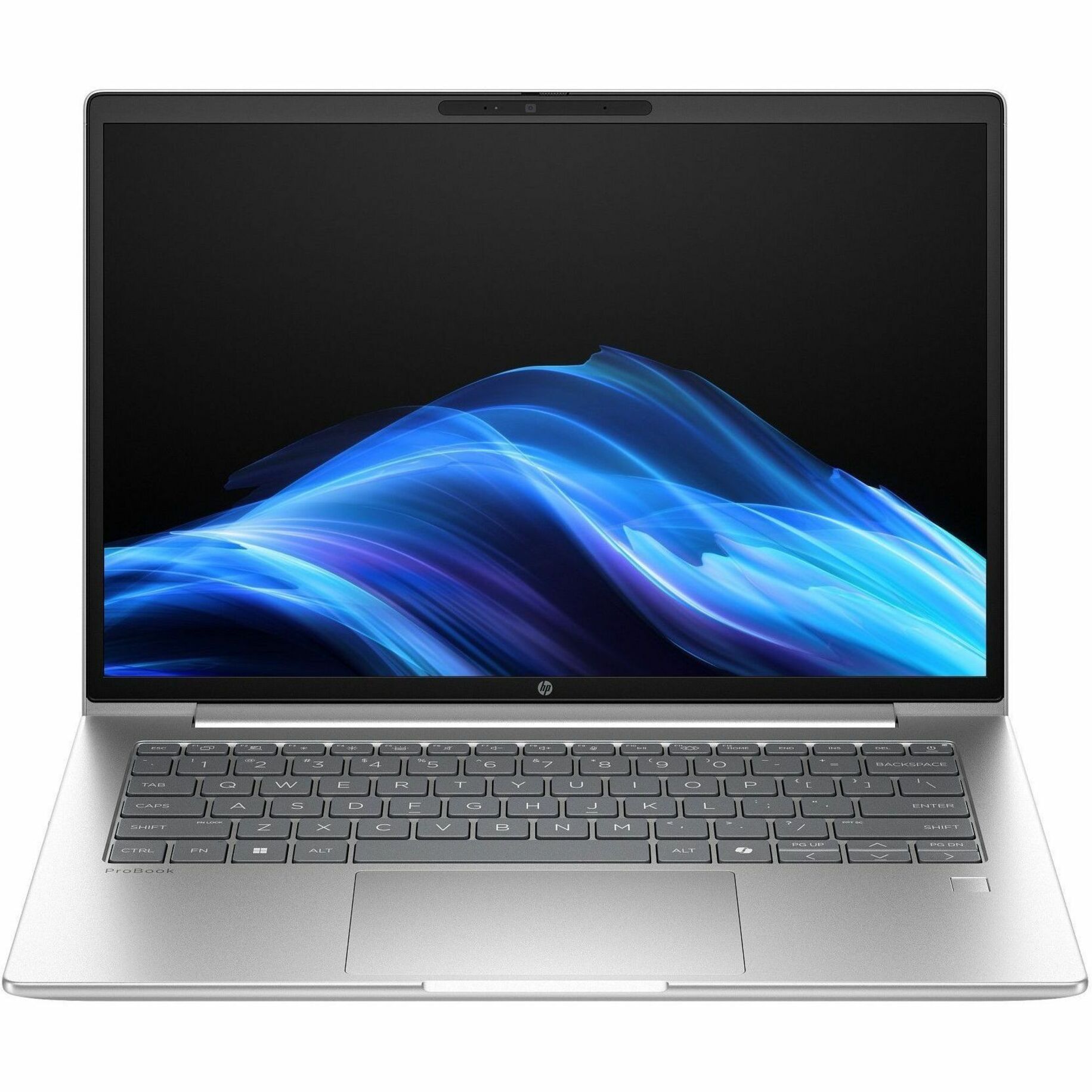 HP ProBook 4 G1ah 14" Notebook - AMD Ryzen 5 220 - 8 GB - 256 GB SSD - Pike Silver - AMD Chip - In-plane Switching (IPS) Technology — front