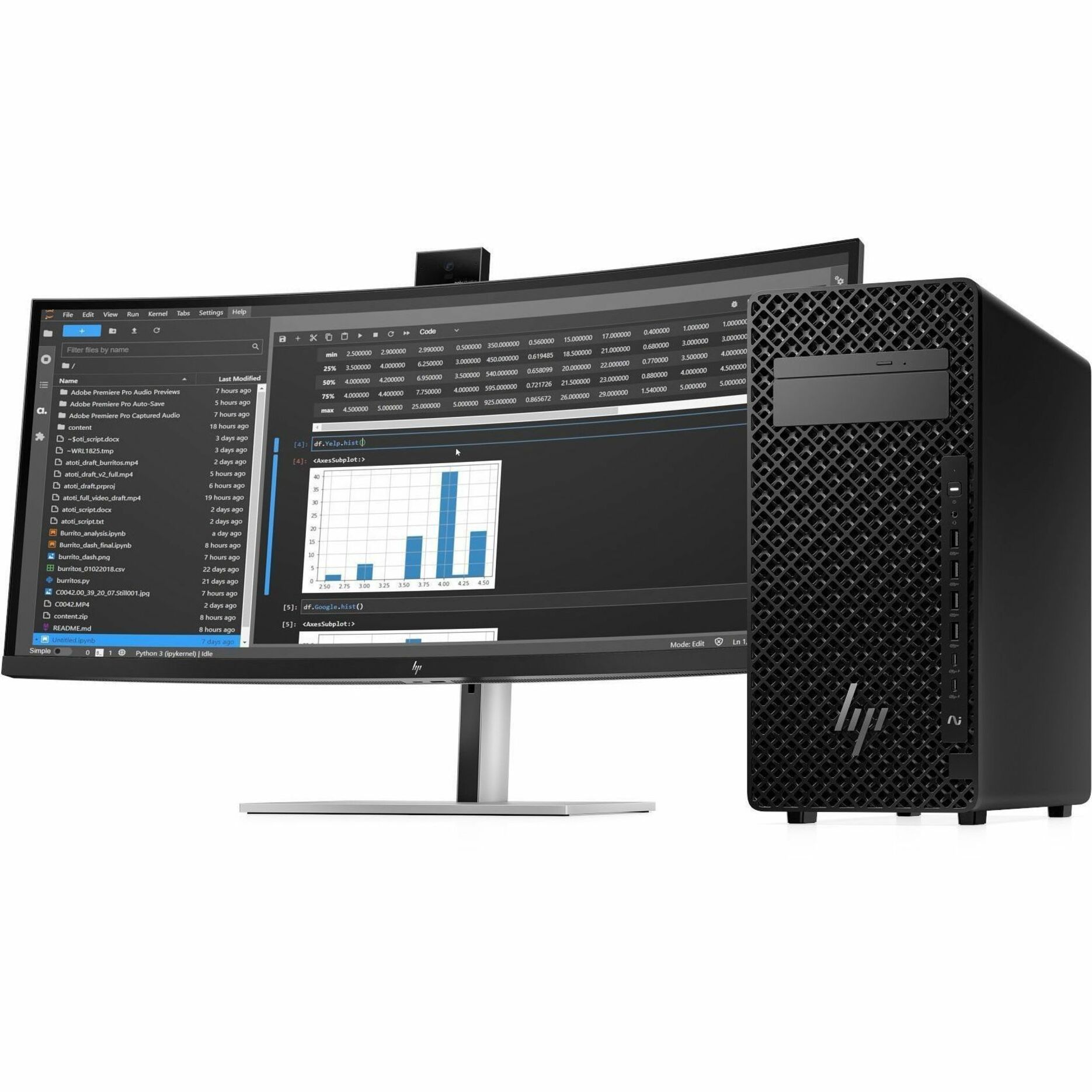 HP Z2 G1i Workstation - 1 x Intel Core Ultra 9 285K - 64 GB - Tower - Intel W880 Chip - NVMe, Serial ATA Controller - 0, 1, 5, 10 RAID Levels - Gigabit Ethernet — alternate image3