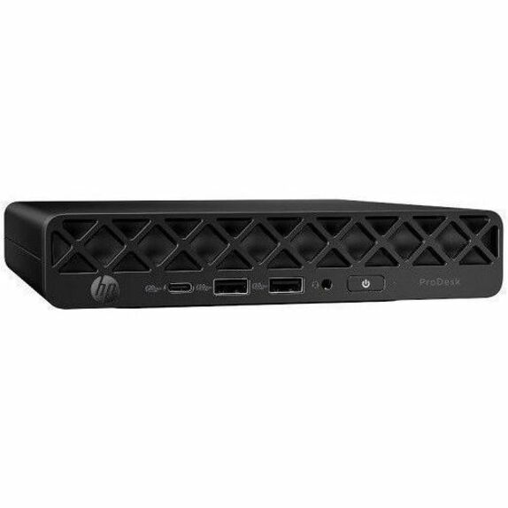 HP ProDesk 4 G1i Desktop Computer - Intel Core Ultra 5 235T - 16 GB - 512 GB PCI Express NVMe SSD - Mini PC - Intel Q870 Chip - Intel UHD Graphics DDR5 SDRAM — right