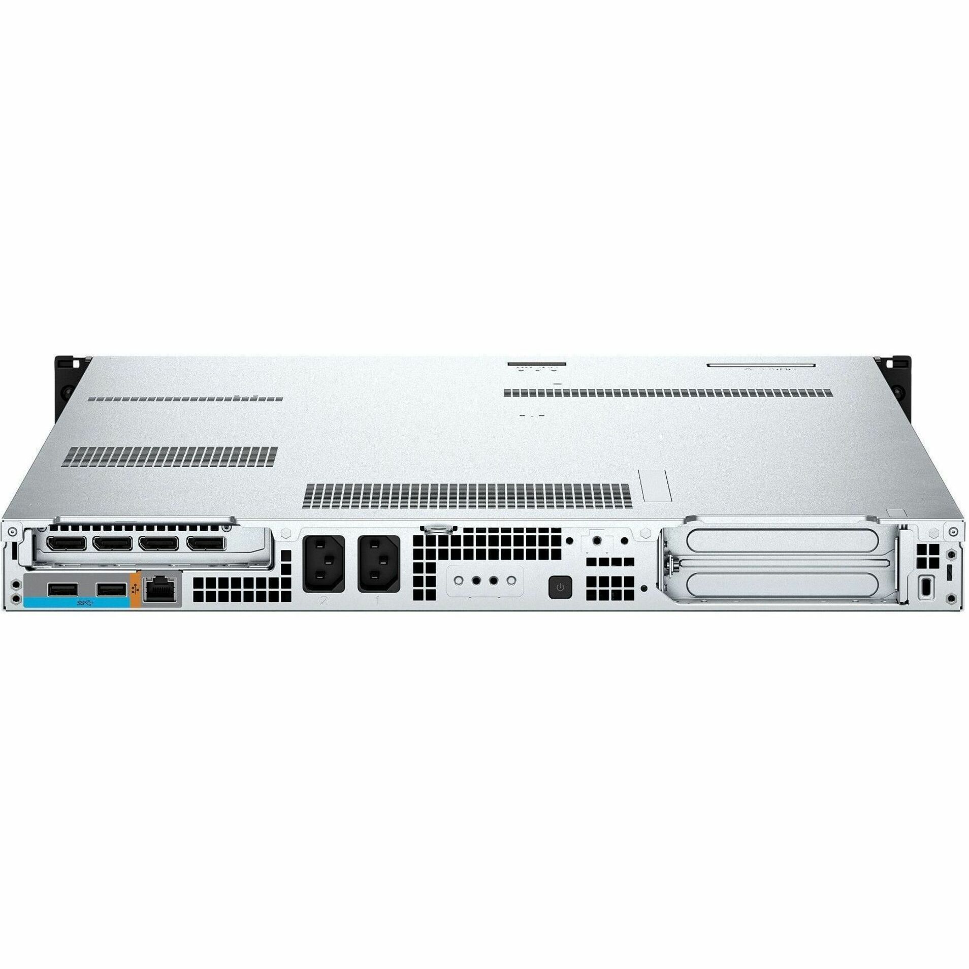 HP Z4 G5 Workstation - 1 x Intel Xeon w3-2423 - 32 GB - 1 TB SSD - Rack-mountable - Intel W790 Chip - Windows 11 Pro - NVIDIA RTX A1000 8 GB Graphics - Serial ATA/600, NVMe Controller - 0, 1, 5, 10 RAID Levels - English Keyboard - Gigabit Ethernet — rearmaximum