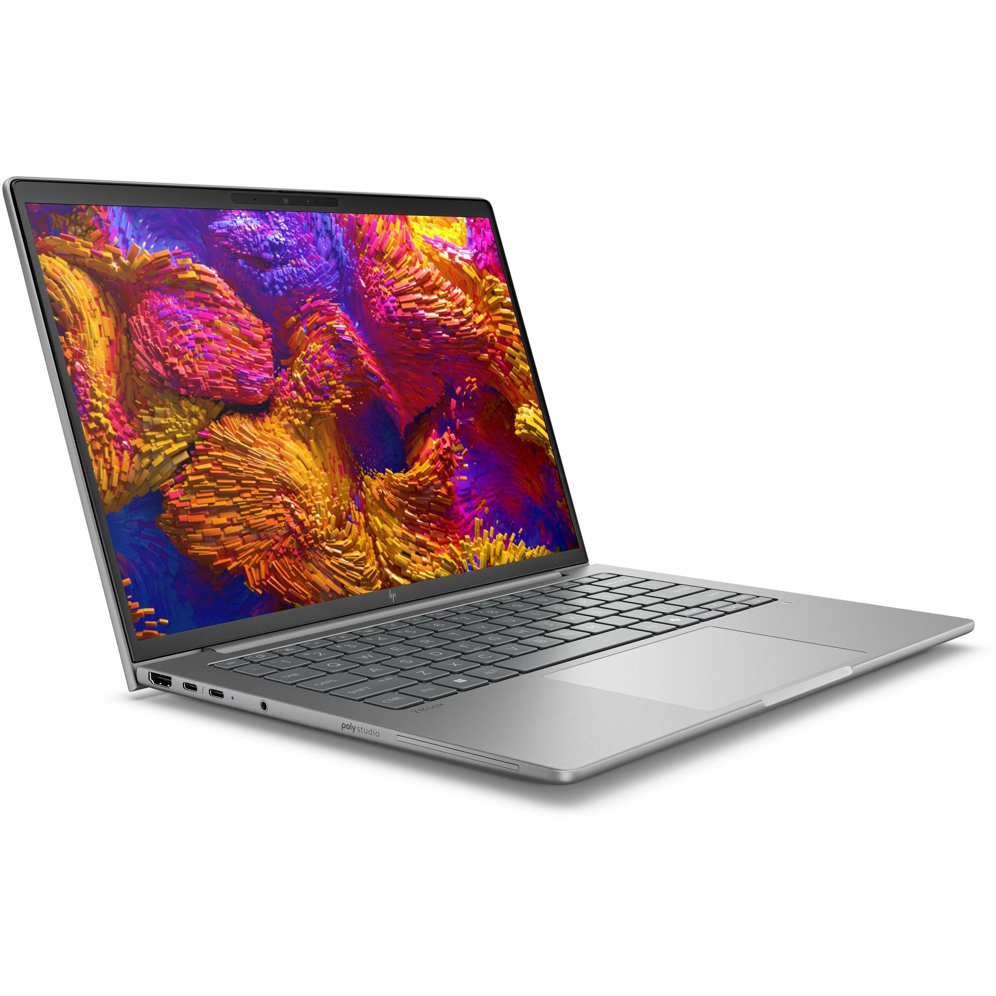 HP ZBook 8 G1ak 14" Mobile Workstation - WUXGA - 60 Hz - AMD Ryzen AI 7 PRO 350 - 64 GB - 1 TB SSD - Meteor Silver - AMD Chip - 1920 x 1200 - Windows 11 Pro - AMD Radeon 860M Graphics - In-plane Switching (IPS) Technology - Front Camera/Webcam - IEEE 802.11be Wireless LAN Standard - Wi-Fi 7 — right
