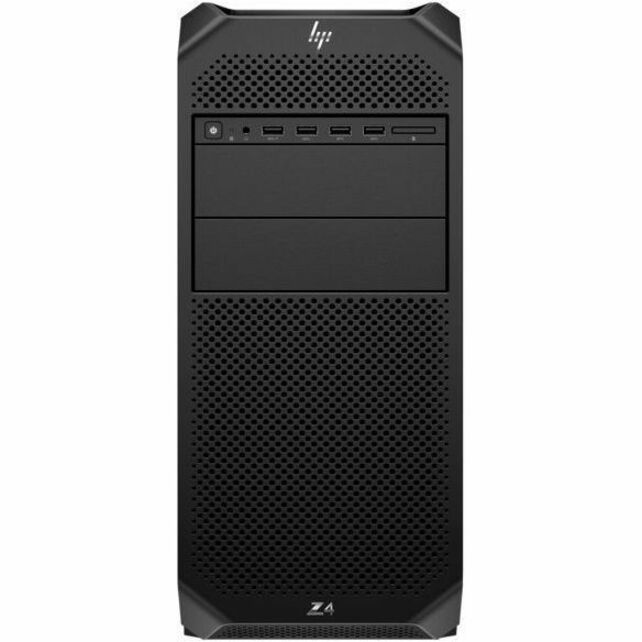 HP Z4 G5 Workstation - 1 x Intel Xeon w7-2595X - 64 GB - Rack-mountable - Intel W790 Chip - Serial ATA/600, NVMe Controller - 0, 1, 5, 10 RAID Levels - Gigabit Ethernet — frontmaximum