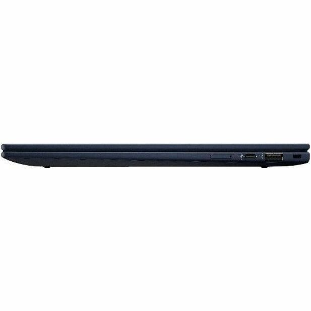 HP EliteBook X Flip G1i 14" Touchscreen Convertible 2 in 1 Notebook - Intel Core Ultra 7 2nd Gen 266V - 512 GB SSD - Intel Chip - LTE - 5G - IEEE 802.11be Wireless LAN Standard — leftmaximum