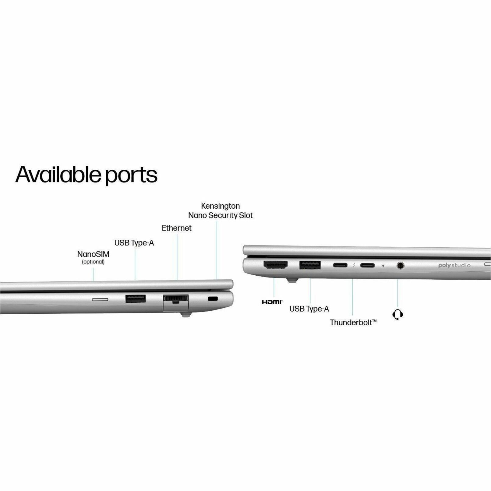 HP EliteBook 6 G1i 14" Notebook - Intel Core Ultra 5 Series 2 235H - 24 GB - 512 GB SSD - Intel Chip — alternate image12