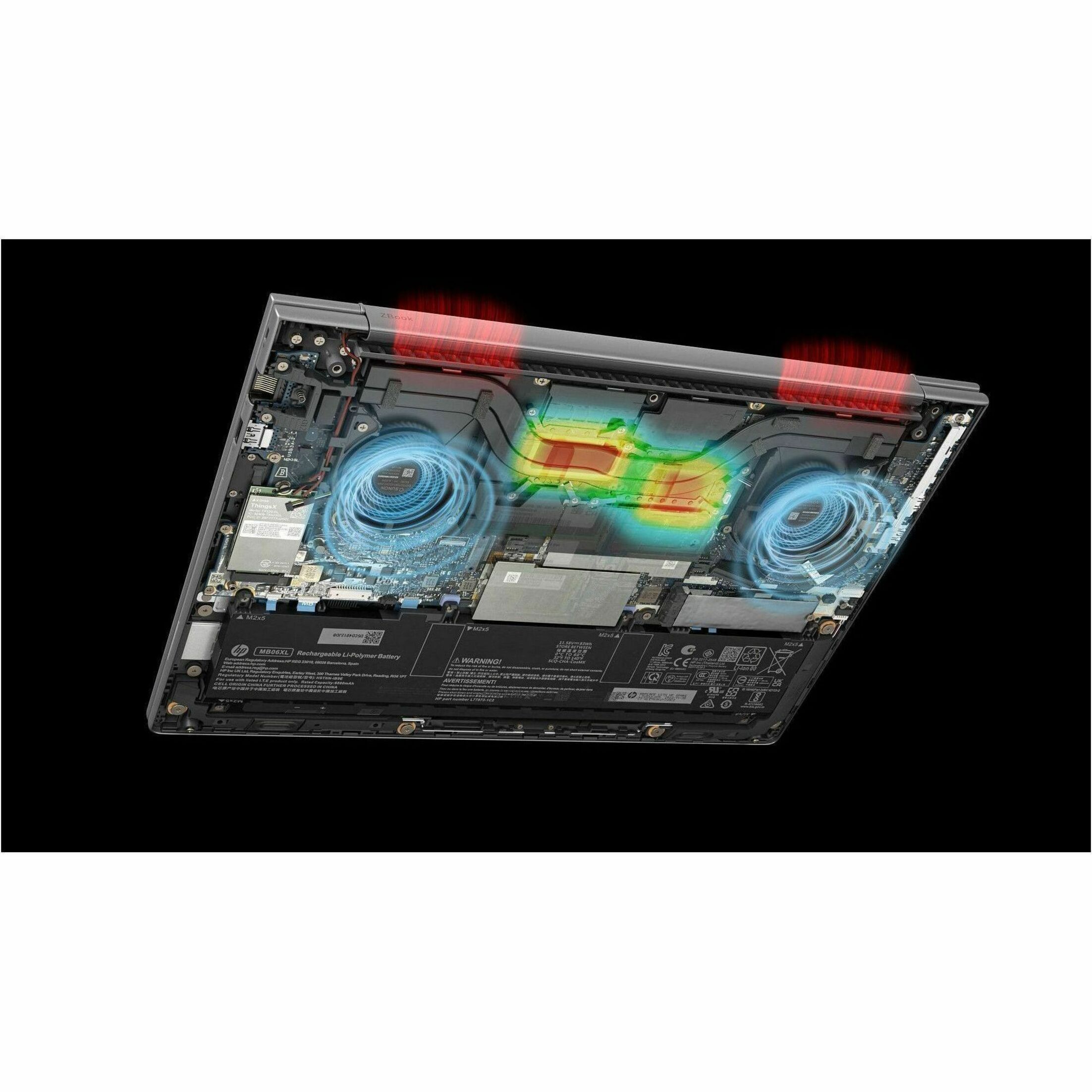 HP ZBook X G1i 16" Mobile Workstation - Intel Core Ultra 7 Series 2 255H - 32 GB - 1 TB SSD - Intel Chip - Eyesafe, In-plane Switching (IPS) Technology — alternate image11