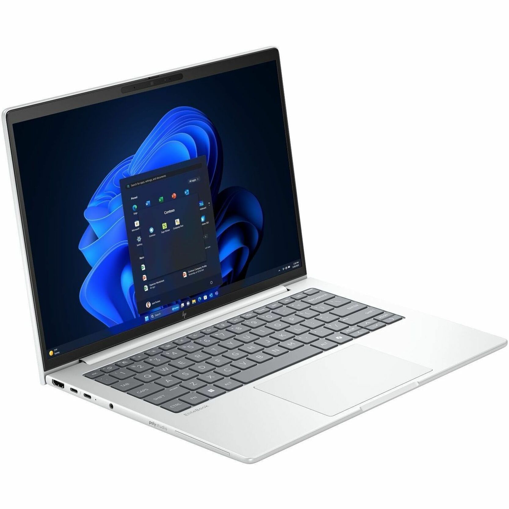 HP EliteBook 8 G1i 14" Notebook - 5G - Intel Core Ultra 7 265U - 32 GB - 512 GB SSD - Intel Chip - LTE Advanced, HSPA+, UMTS - Intel — alternate image1