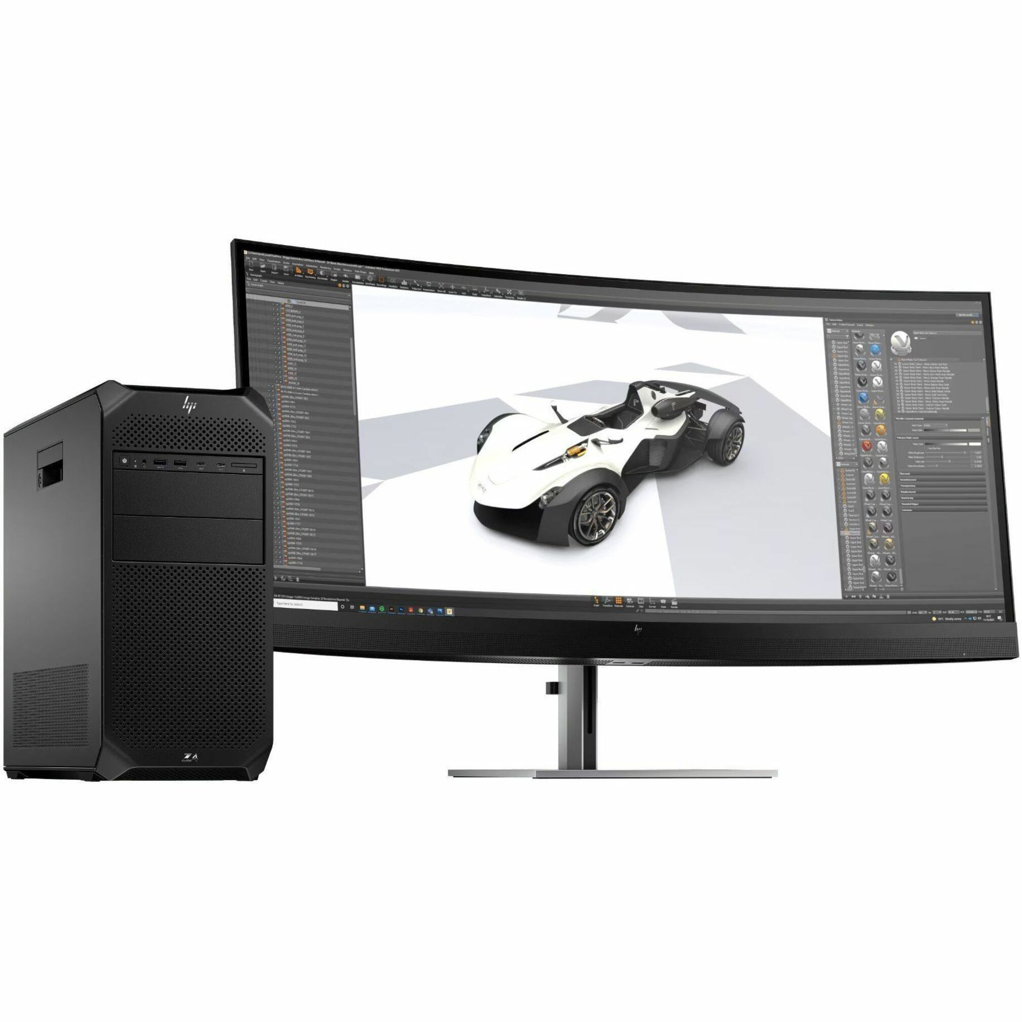 HP Z4 G5 Workstation - 1 x Intel Xeon w5-2545 - 64 GB - Tower - Black - Intel W790 Chip - NVMe, Serial ATA/600 Controller - 0, 1, 5, 10 RAID Levels - Gigabit Ethernet — alternate image5