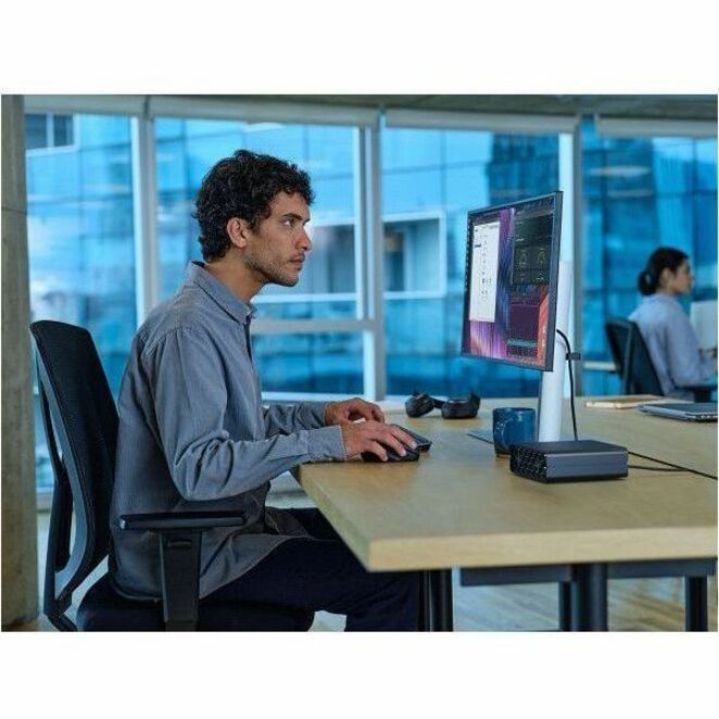 HP ZGX G1n Workstation - ARM Cortex X925 - 128 GB - 1 TB SSD - Mini PC - Black - NVIDIA GB10 Grace Blackwell Superchip Chip - DGX OS - NVIDIA Graphics - English Keyboard - 10 Gigabit Ethernet, 200 Gigabit Ethernet - Wireless LAN — alternate image3
