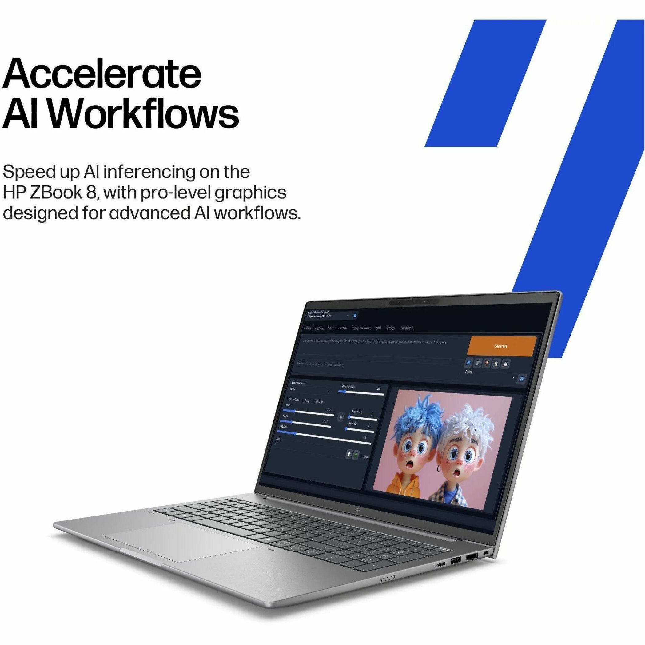 HP ZBook 8 G1i 16" Mobile Workstation - Intel Core Ultra 7 2nd Gen 255U - 1 TB SSD - Intel Chip - LTE - Front Camera/Webcam - 5G — alternate image10