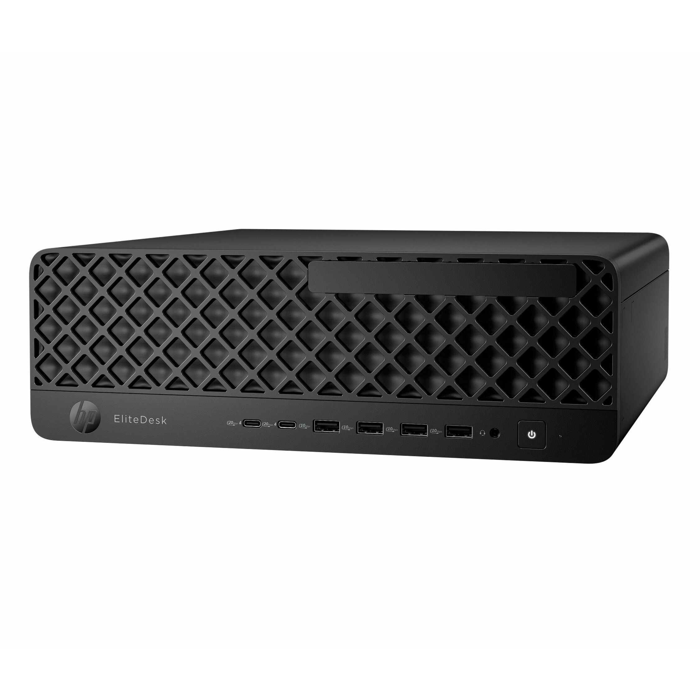 HP EliteDesk 8 G1i Desktop Computer - Intel Core Ultra 7 2nd Gen 265 - 32 GB - 1 TB SSD - Small Form Factor - Intel Q870 Chip
