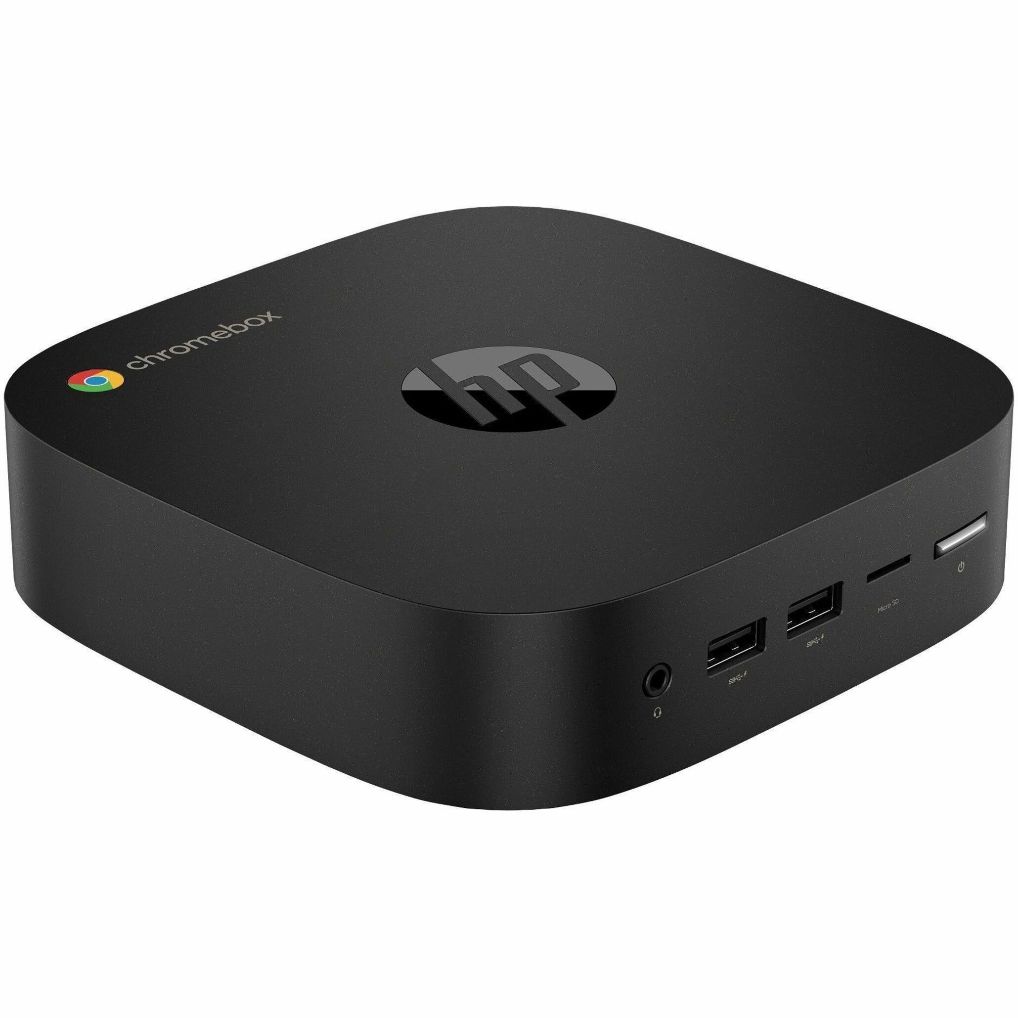 HP Chromebox G4 Chromebox - Intel Core i5 13th Gen i5-1335U - 16 GB - 256 GB PCI Express NVMe SSD - Mini PC - Intel Chip - ChromeOS - Intel Iris Xe Graphics DDR4 SDRAM - Wi-Fi 6E (IEEE 802.11ax) — alternate image1