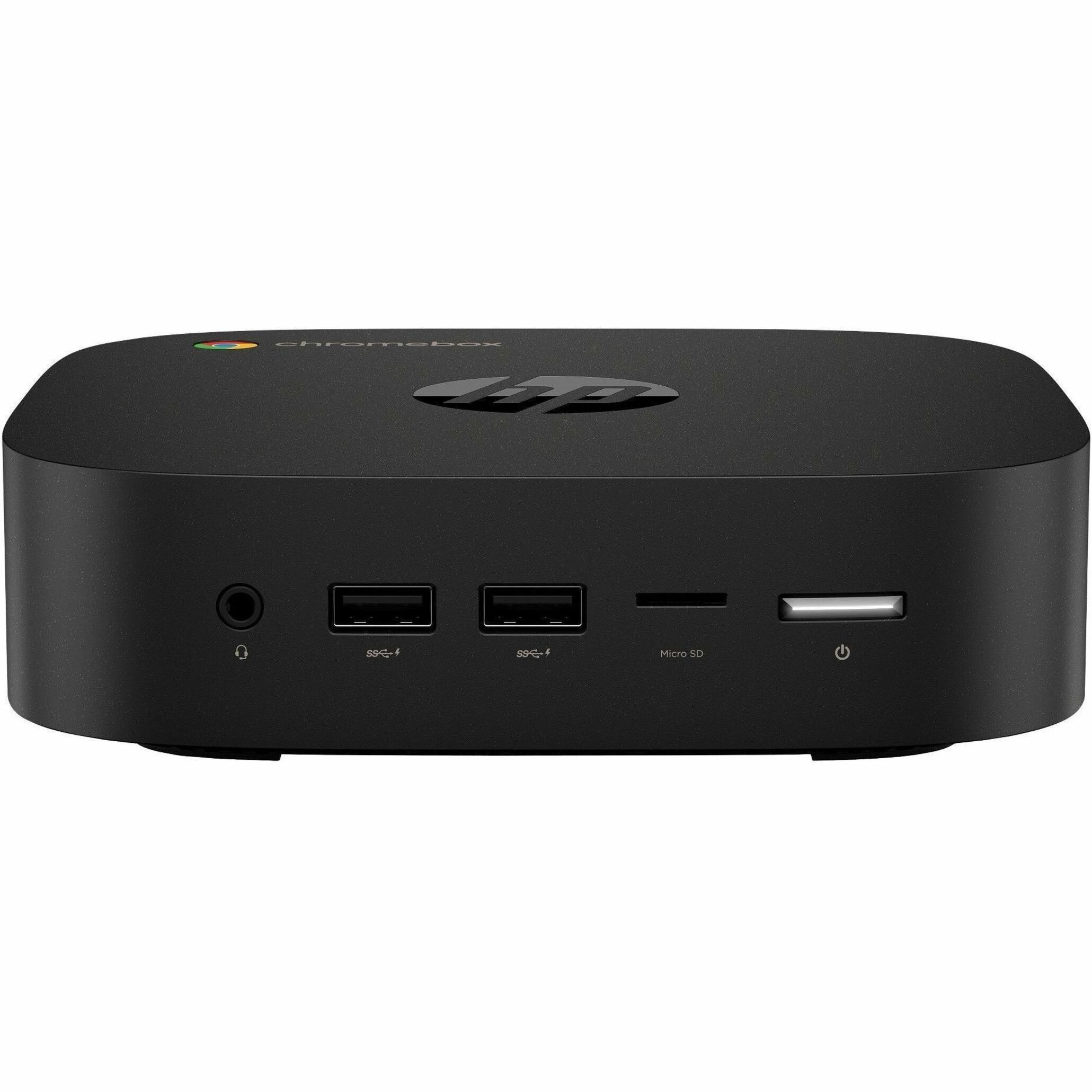 HP Chromebox G4 Chromebox - Intel Core i5 13th Gen i5-1335U - 16 GB - 256 GB PCI Express NVMe SSD - Mini PC - Intel Chip - ChromeOS - Intel Iris Xe Graphics DDR4 SDRAM - Wi-Fi 6E (IEEE 802.11ax) — frontmaximum