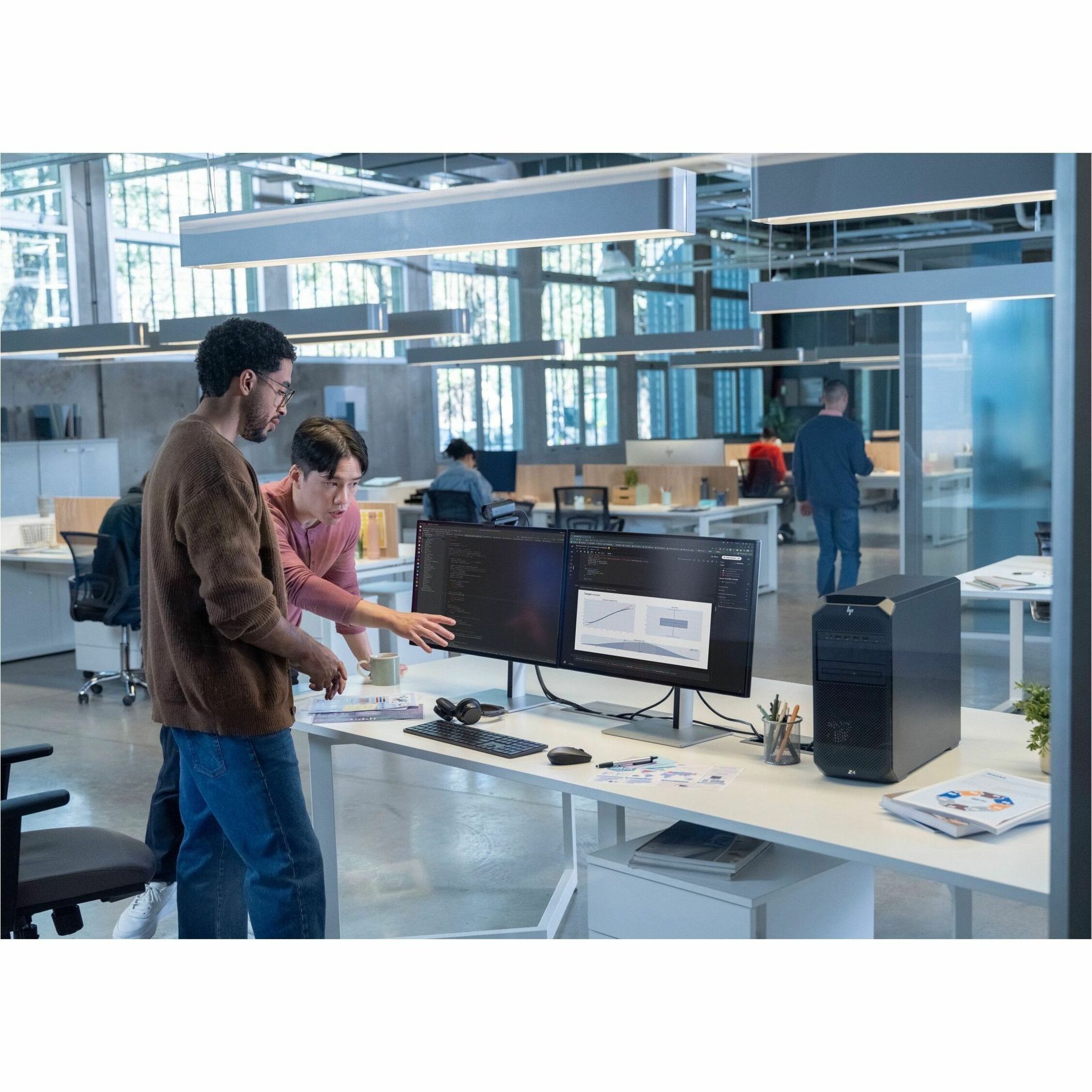 HP Z4 G5 Workstation - 1 x Intel Xeon w3-2423 - 128 GB - Tower - Black - Intel W790 Chip - NVMe, Serial ATA/600 Controller - 0, 1, 5, 10 RAID Levels - Gigabit Ethernet — alternate image11