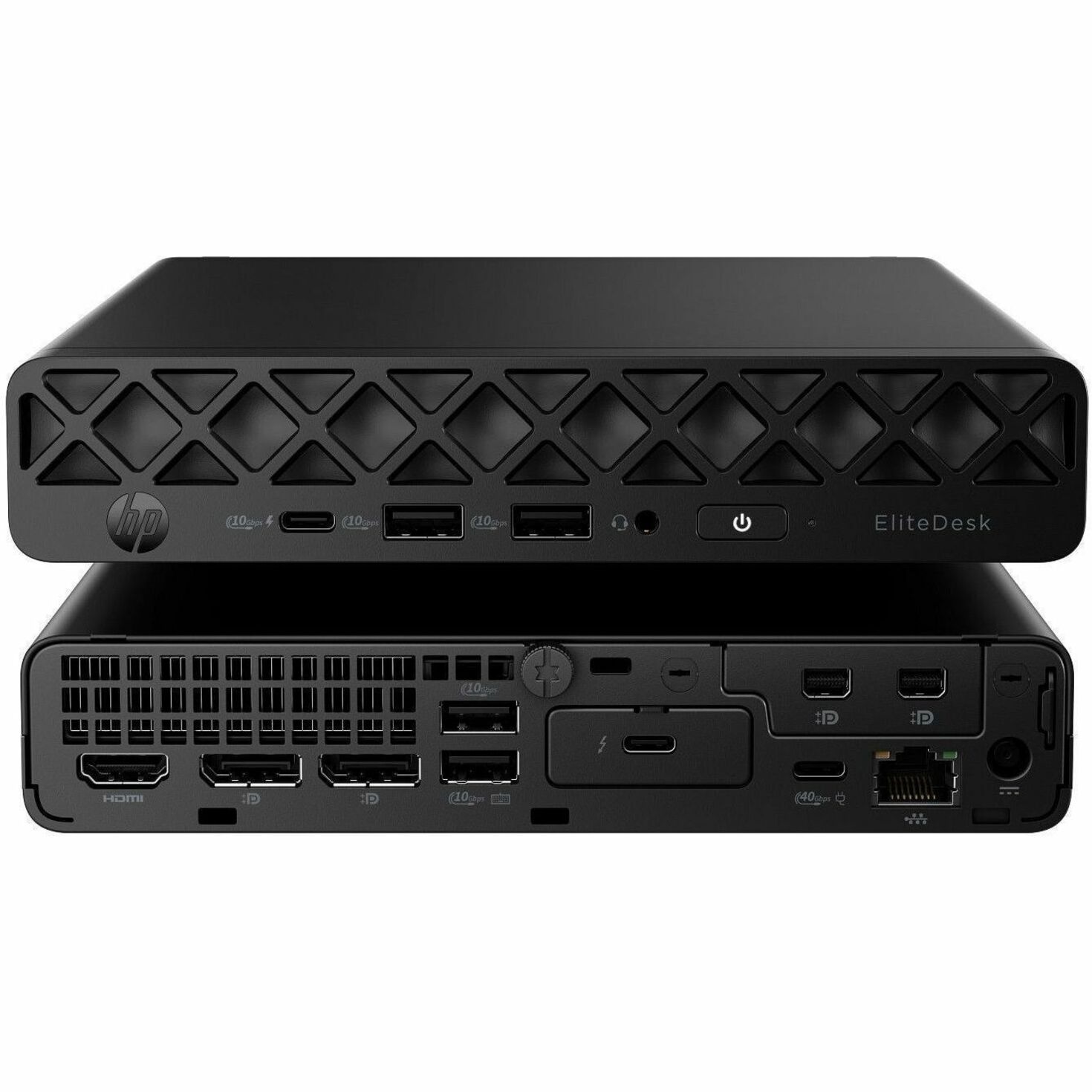 HP EliteDesk 8 G1a Desktop Computer - AMD Ryzen 5 Ryzen 200 Series 220 - 16 GB - 512 GB PCI Express NVMe 4.0 x4 SSD - Mini PC - Jack Black - AMD Chip - Windows 11 Pro - AMD Radeon 740M Graphics DDR5 SDRAM - English Keyboard - Wi-Fi 6 (IEEE 802.11ax) - 65 W — alternate image10