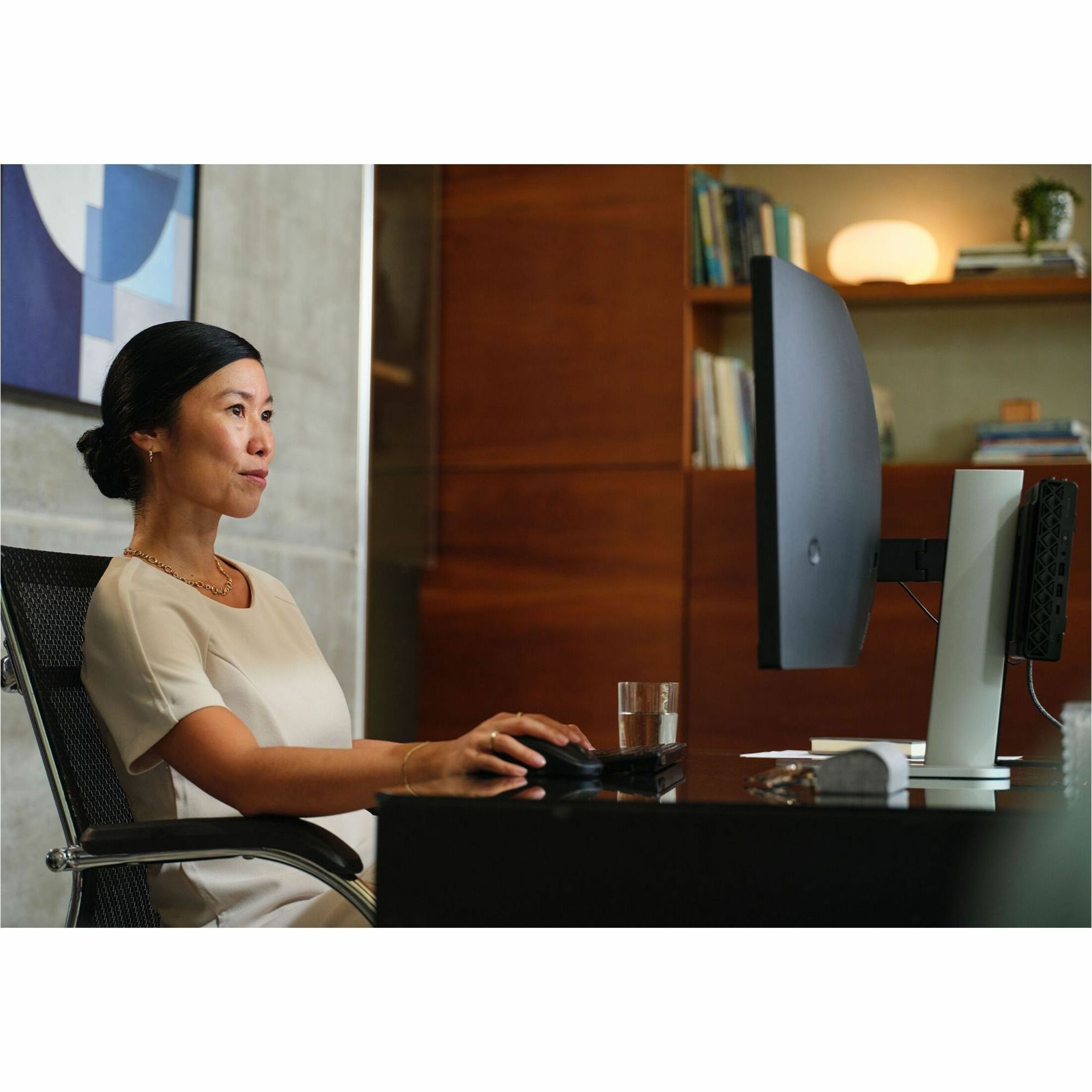 HP EliteDesk 8 G1a Desktop Computer - AMD Ryzen 5 Ryzen 200 Series 220 - 16 GB - 512 GB PCI Express NVMe 4.0 x4 SSD - Mini PC - Jack Black - AMD Chip - Windows 11 Pro - AMD Radeon 740M Graphics DDR5 SDRAM - English Keyboard - Wi-Fi 6 (IEEE 802.11ax) - 65 W — alternate image3