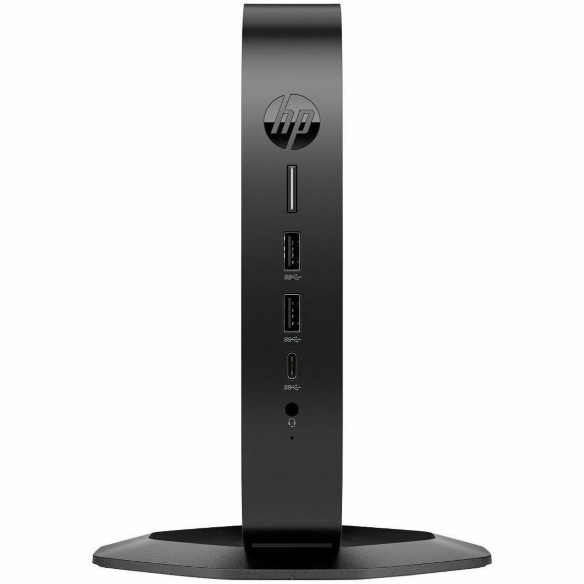 HP Elite t655 Thin Client - AMD Ryzen Embedded R2314 Quad-core (4 Core) 2.10 GHz - AMD Chip - 8 GB RAM DDR4 SDRAM - 32 GB Flash - AMD Radeon Graphics - Gigabit Ethernet - HP Smart Zero CoreEnglish) - DisplayPort - Network (RJ-45) - 7 Total USB Port(s) - 2 USB 2.0 Port(s) - USB Type-C - English Keyboard - 45 W — alternate image1