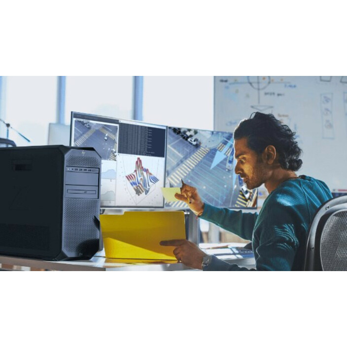 HP Z4 G5 Workstation - 1 x Intel Xeon w3-2535 - 128 GB - 512 GB SSD - Tower - Black - Intel W790 Chip - NVMe, Serial ATA/600 Controller - 0, 1, 5, 10 RAID Levels - Gigabit Ethernet — life style