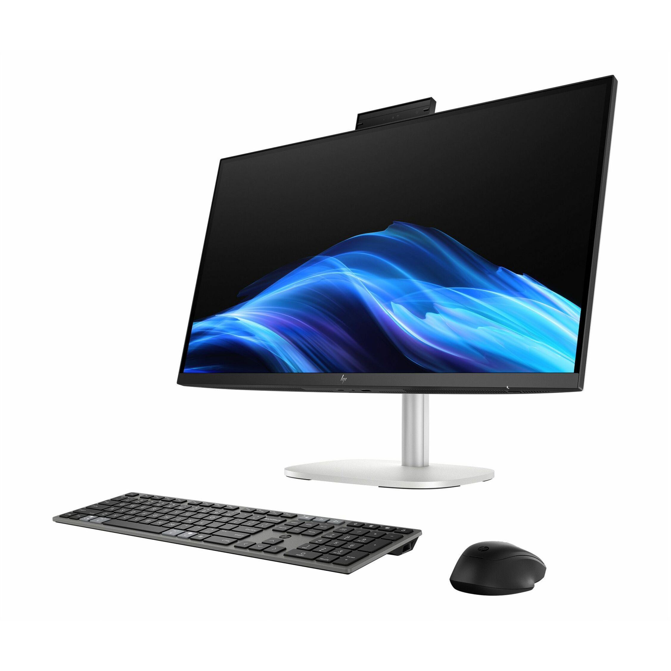 HP EliteStudio 8 AiO G1i All-in-One Computer - Intel Core Ultra 5 235 - 16 GB - 512 GB PCI Express NVMe 4.0 x4 SSD - 27" QHD - Desktop - Pike Silver - Intel Q870 Chip - 2560 x 1440 - Windows 11 Pro - Intel DDR5 SDRAM - English Keyboard - Wi-Fi 7 (IEEE 802.11be) - 280 W
