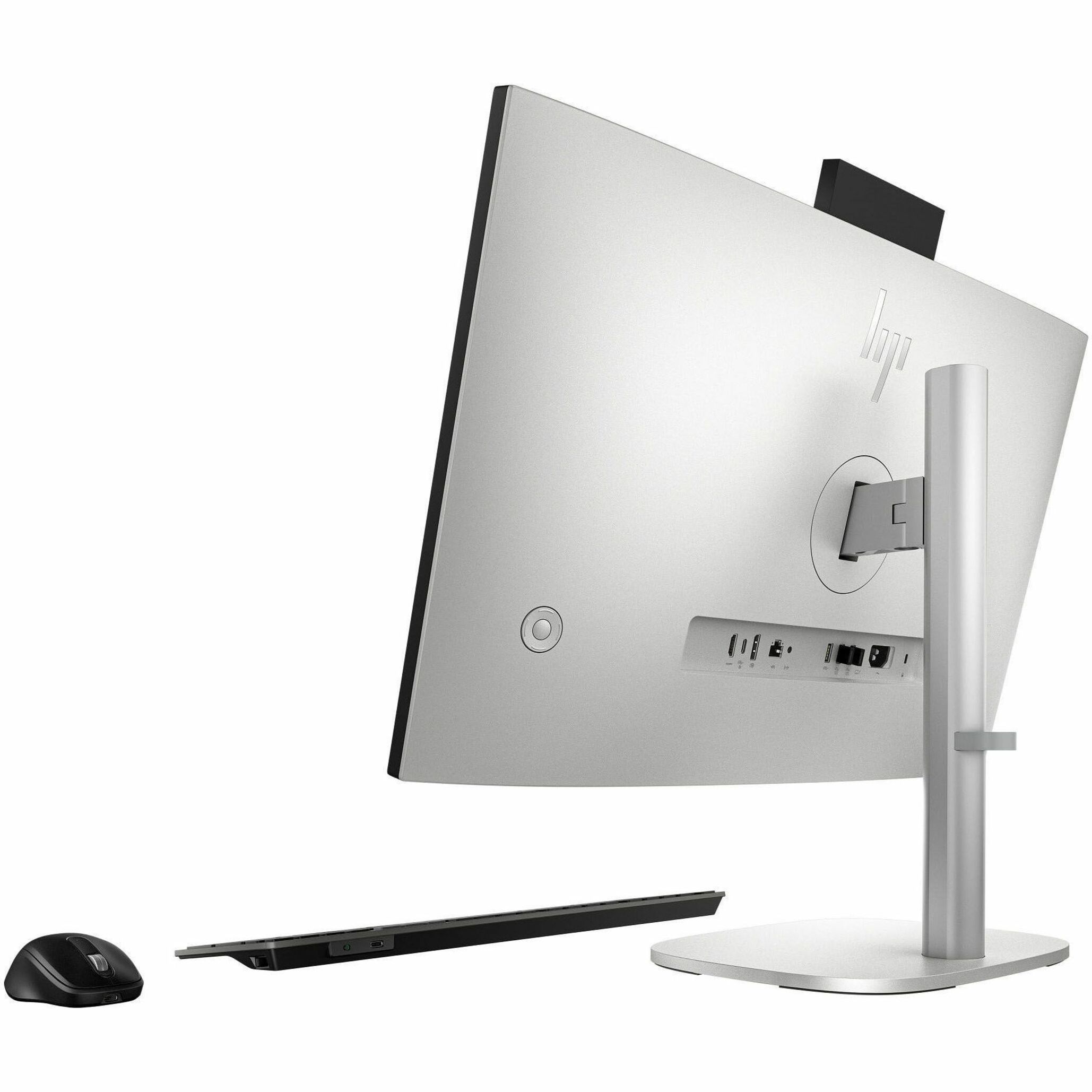 HP EliteStudio 8 AiO G1i All-in-One Computer - Intel Core Ultra 7 265 - 32 GB - 512 GB PCI Express NVMe 4.0 x4 SSD - 23.8" Full HD - Desktop - Pike Silver - Intel Q870 Chip - 1920 x 1080 - Windows 11 Pro - Intel DDR5 SDRAM - English Keyboard - Wi-Fi 7 (IEEE 802.11be) - 280 W — alternate image2