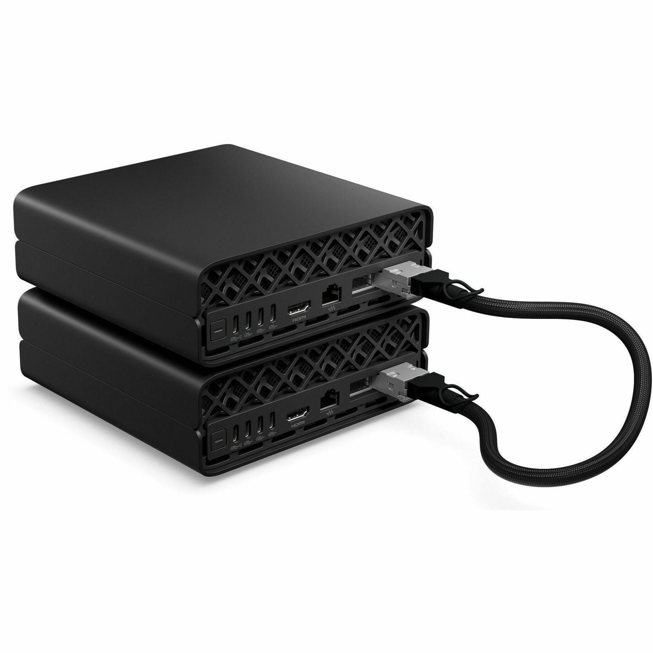 HP ZGX G1n Workstation - ARM Cortex X925 - 128 GB - 4 TB SSD - Mini PC - Black - NVIDIA GB10 Grace Blackwell Superchip Chip - DGX OS - NVIDIA Graphics - French Keyboard - 10 Gigabit Ethernet, 200 Gigabit Ethernet - Wireless LAN — alternate image2