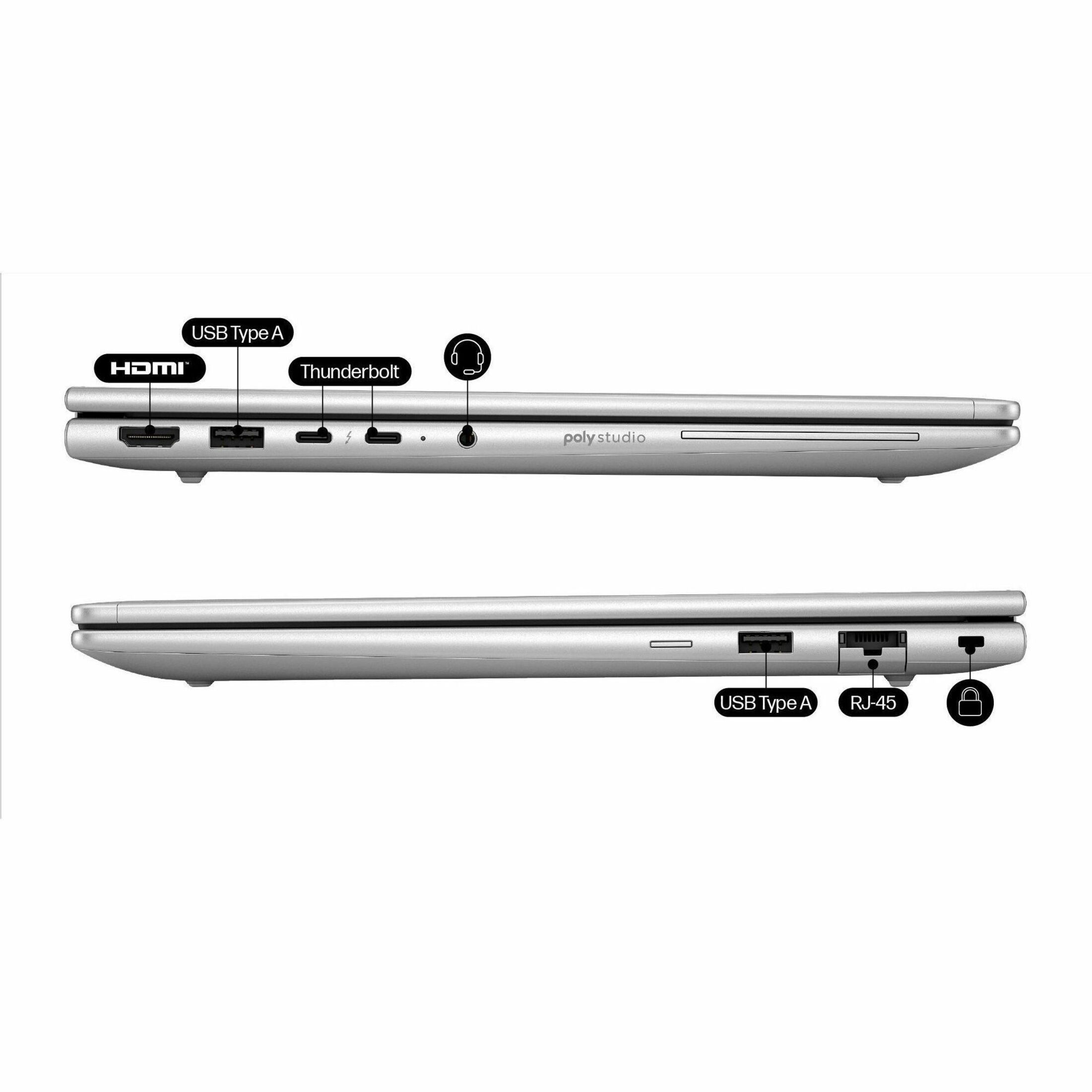 HP EliteBook 6 G1a 14" Notebook - AMD Ryzen 5 PRO Ryzen PRO 200 Series 230 - 16 GB - 256 GB SSD - AMD Chip - AMD — alternate image10