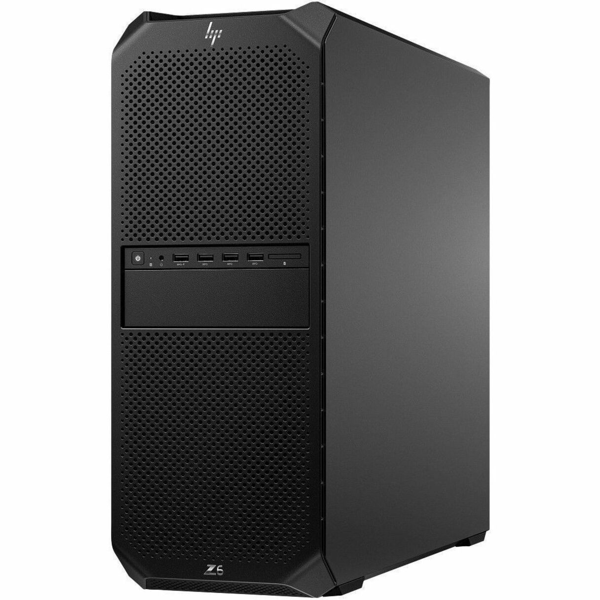 HP Z6 G5 A Workstation - AMD Ryzen Threadripper PRO 7955WX - 64 GB - 1 TB SSD - Tower - Black - AMD Chip - Windows 11 Pro - NVIDIA RTX 4000 Ada Generation 20 GB GDDR6 Graphics - Serial ATA/600 Controller - 0, 1 RAID Levels - Gigabit Ethernet — left
