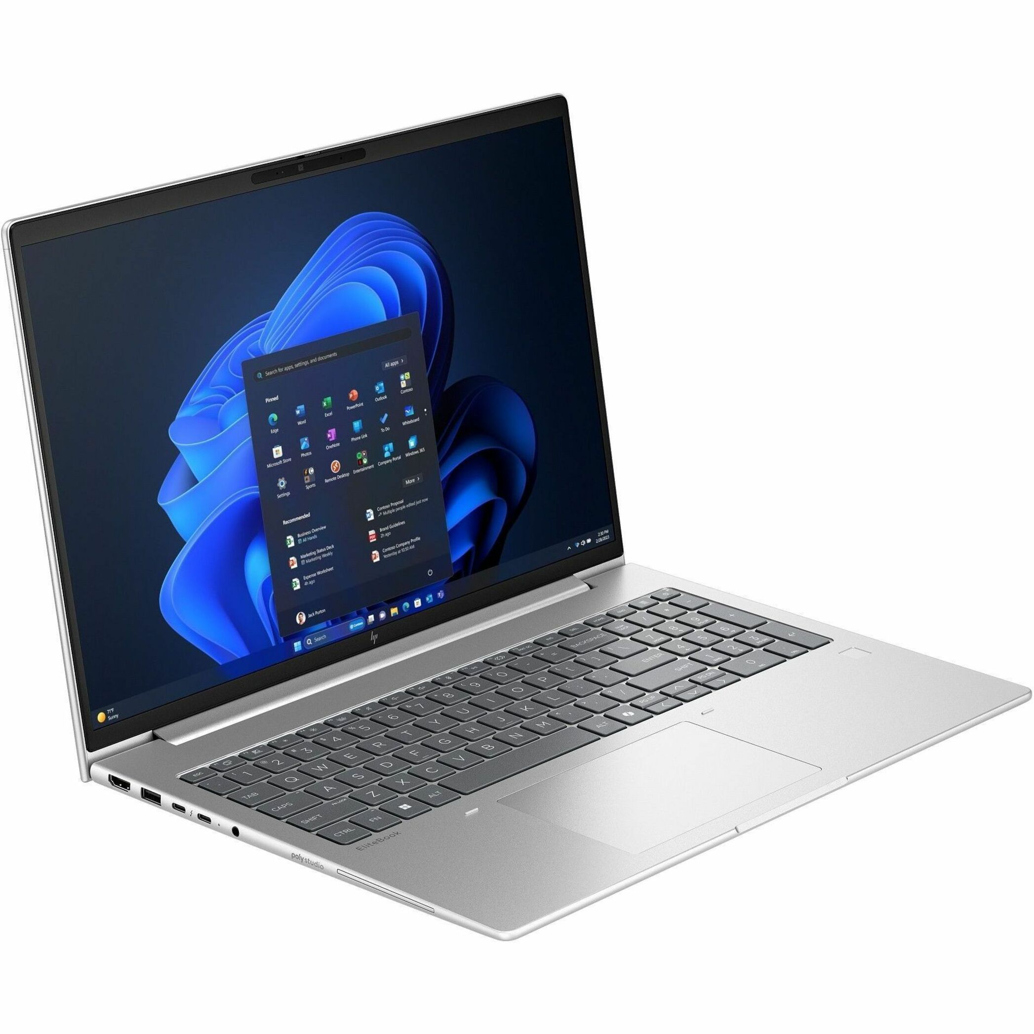 HP EliteBook 6 G1a 16" Notebook - AMD Ryzen 7 PRO 250 - 32 GB - 512 GB SSD - AMD Chip - AMD — alternate image12