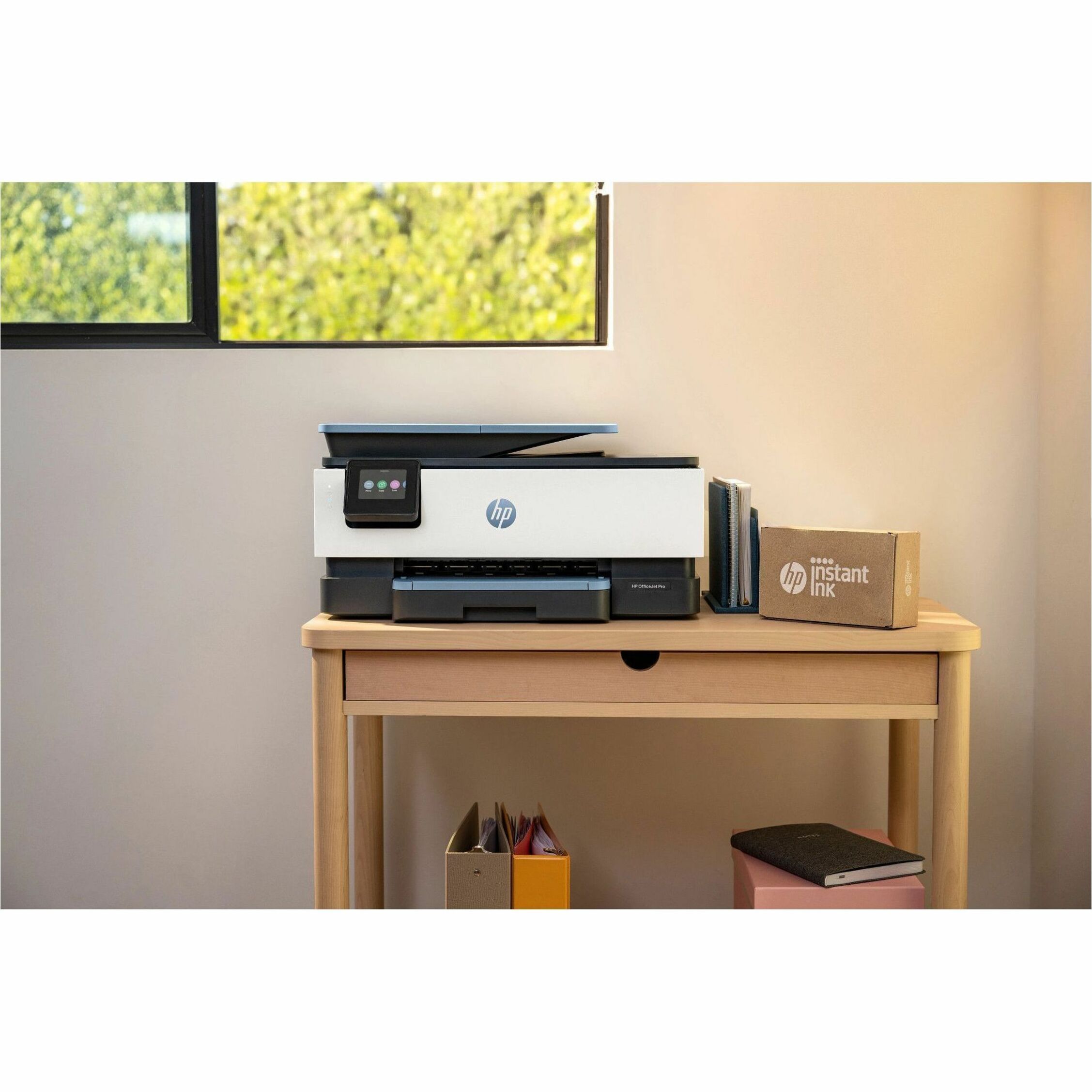 HP Officejet Pro 8135 Wired & Wireless Inkjet Multifunction Printer - Color - Light Cement - Copier/Fax/Printer/Scanner - 29 ppm Mono/25 ppm Color Print - 4800 x 1200 dpi Print - Automatic Duplex Print - Up to 20000 Pages Monthly - Color CIS, ADF, Flatbed Scanner - 1200 dpi Optical Scan - Color Fax - Ethernet - Wireless LAN - ChromeOS, Apple AirPrint, Wi-Fi Direct, Mopria - USB - For Plain Paper Print — alternate image5
