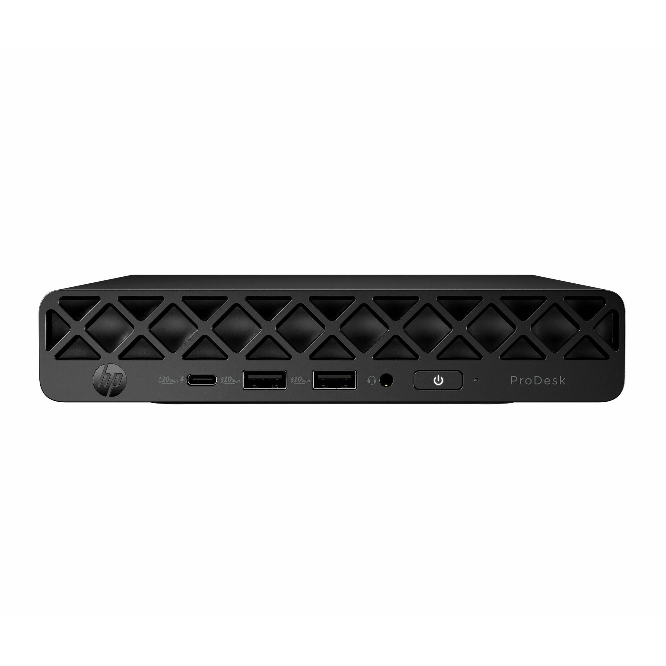 HP ProDesk 4 G1i Desktop Computer - Intel Core Ultra 5 235T - 64 GB - 1 TB PCI Express NVMe SSD - Mini PC - Jack Black - Intel Q870 Chip - Windows 11 Pro - Intel DDR5 SDRAM - Wi-Fi 6E (IEEE 802.11ax) - 90 W