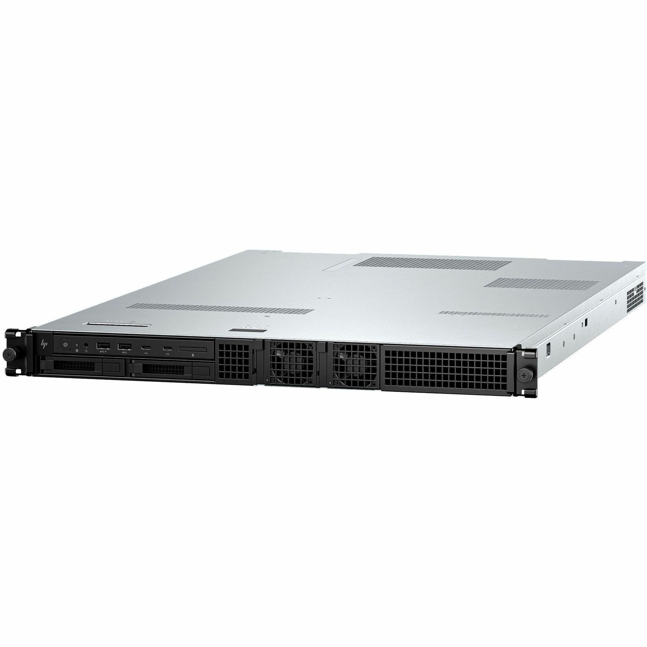 HP Z4 G5 Workstation - 1 x Intel Xeon w3-2525 - 32 GB - 1 TB SSD - Rack-mountable - Intel W790 Chip - Windows 11 Pro - NVIDIA RTX 2000 16 GB Graphics - Serial ATA/600, NVMe Controller - 0, 1, 5, 10 RAID Levels - French Keyboard - Gigabit Ethernet — left