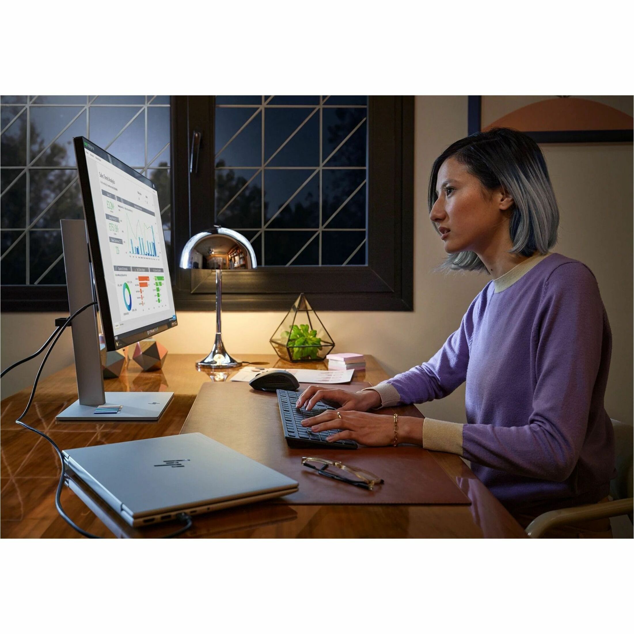 HP EliteBook 6 G1q 14" Notebook - 5G - Qualcomm Snapdragon X Plus X1P-42-100 - 32 GB - 512 GB SSD - Qualcomm Chip - LTE - Qualcomm Adreno - Front Camera/Webcam — alternate image4