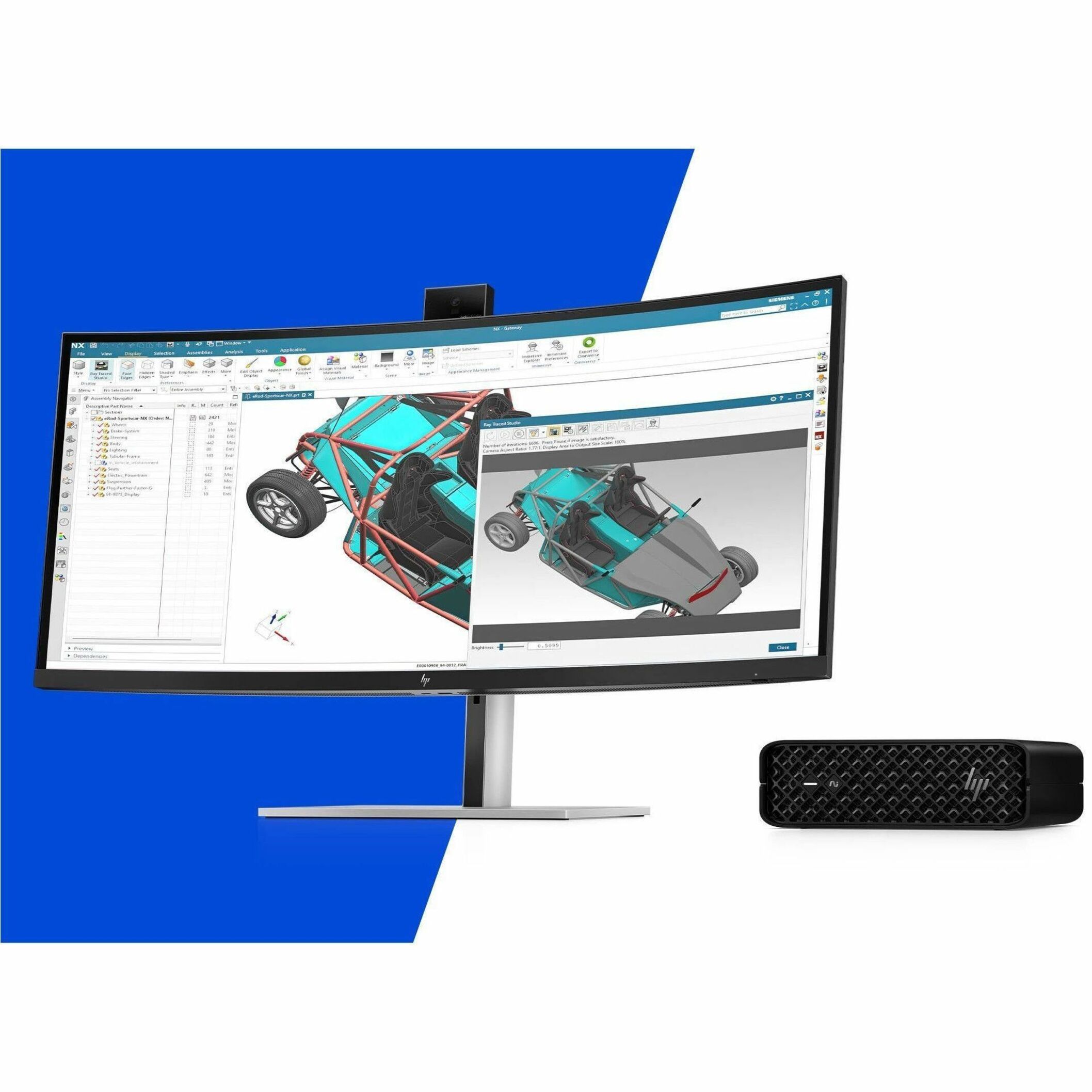 HP Z2 Mini G1i Workstation - 1 x Intel Core Ultra 5 2nd Gen 235 - 16 GB - 512 GB SSD - Mini PC - Black - Intel W880 Chip - Windows 11 Pro - 8 GB GDDR6 Graphics - NVMe Controller - 0, 1 RAID Levels - English Keyboard - Gigabit Ethernet — alternate image4