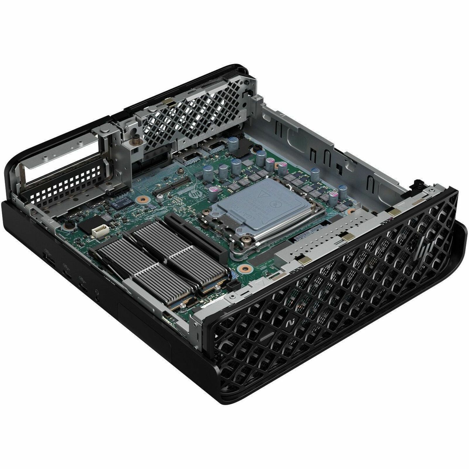 HP Z2 Mini G1i Workstation - 1 x Intel Core Ultra 7 265 - 64 GB - 1 TB SSD - Mini PC - Black - Intel W880 Chip - Windows 11 Pro - NVIDIA RTX 2000 16 GB GDDR6 Graphics - NVMe Controller - 0, 1 RAID Levels - English Keyboard - Gigabit Ethernet - Wireless LAN — alternate image1