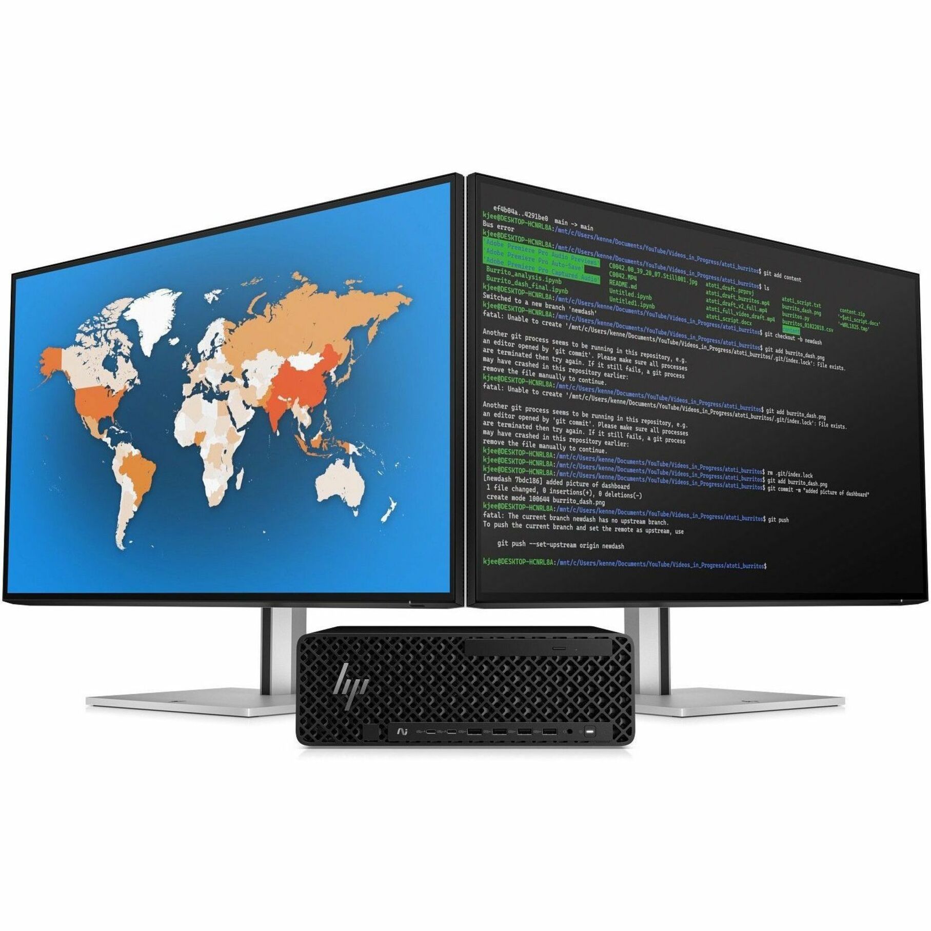 HP Z2 G1i Workstation - 1 x Intel Core Ultra 7 2nd Gen 265 - 64 GB - 1 TB SSD - Small Form Factor - Black - Intel W880 Chip - Windows 11 Pro - 16 GB GDDR6 Graphics - NVMe Controller - 0, 1, 5, 10 RAID Levels - English Keyboard - Gigabit Ethernet — alternate image2