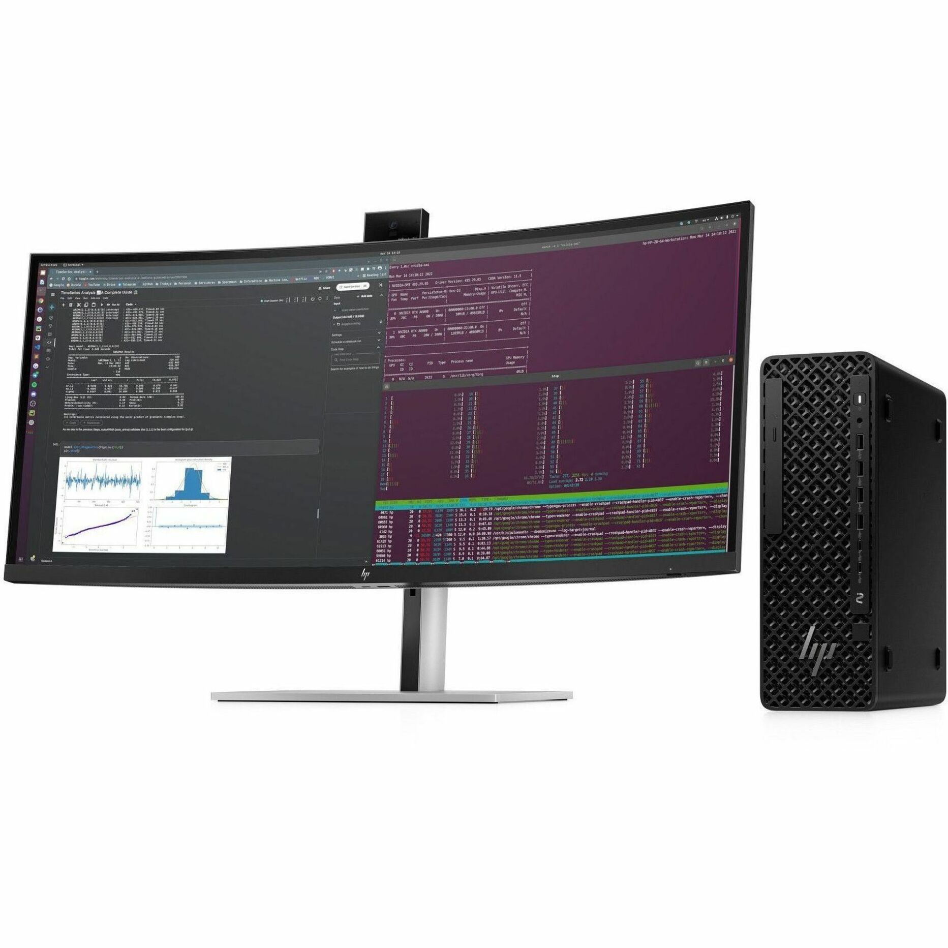 HP Z2 G1i Workstation - 1 x Intel Core Ultra 5 2nd Gen 235 - 16 GB - 1 TB SSD - Small Form Factor - Black - Intel W880 Chip - Windows 11 Pro - Intel DDR5 SDRAM Graphics - NVMe Controller - 0, 1, 5, 10 RAID Levels - English Keyboard - Gigabit Ethernet — alternate image10
