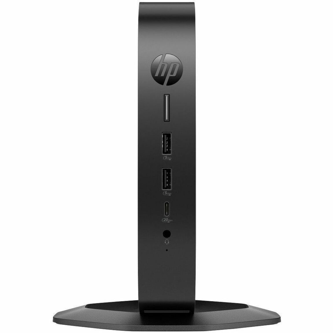 HP Elite t660 Thin Client - Intel U-series U300E Penta-core (5 Core) 1.10 GHz - TAA Compliant - Intel Chip - 16 GB RAM DDR5 SDRAM - 512 GB Flash - Intel - Gigabit Ethernet - Windows 11 IoT Enterprise - DisplayPort - Network (RJ-45) - 7 Total USB Port(s) - 2 USB 2.0 Port(s) - USB Type-C — front