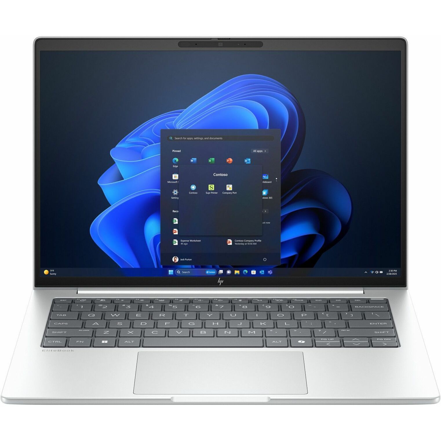 HP EliteBook 8 G1i 14" Notebook - WUXGA - 60 Hz - Intel Core Ultra 7 2nd Gen 255H - 32 GB - 512 GB SSD - Intel Chip - 1920 x 1200 - Intel - In-plane Switching (IPS) Technology - Front Camera/Webcam - IEEE 802.11be Wireless LAN Standard