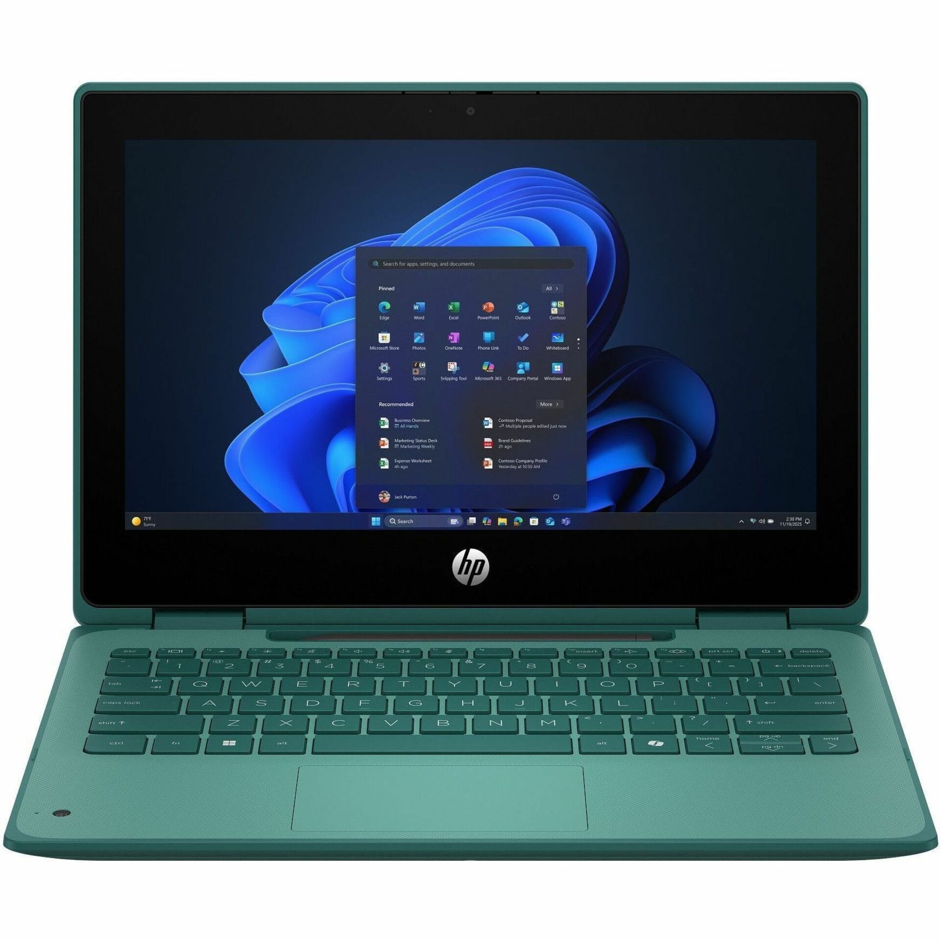 HP Fortis Flip G1i 11.6" Touchscreen Convertible 2 in 1 Notebook