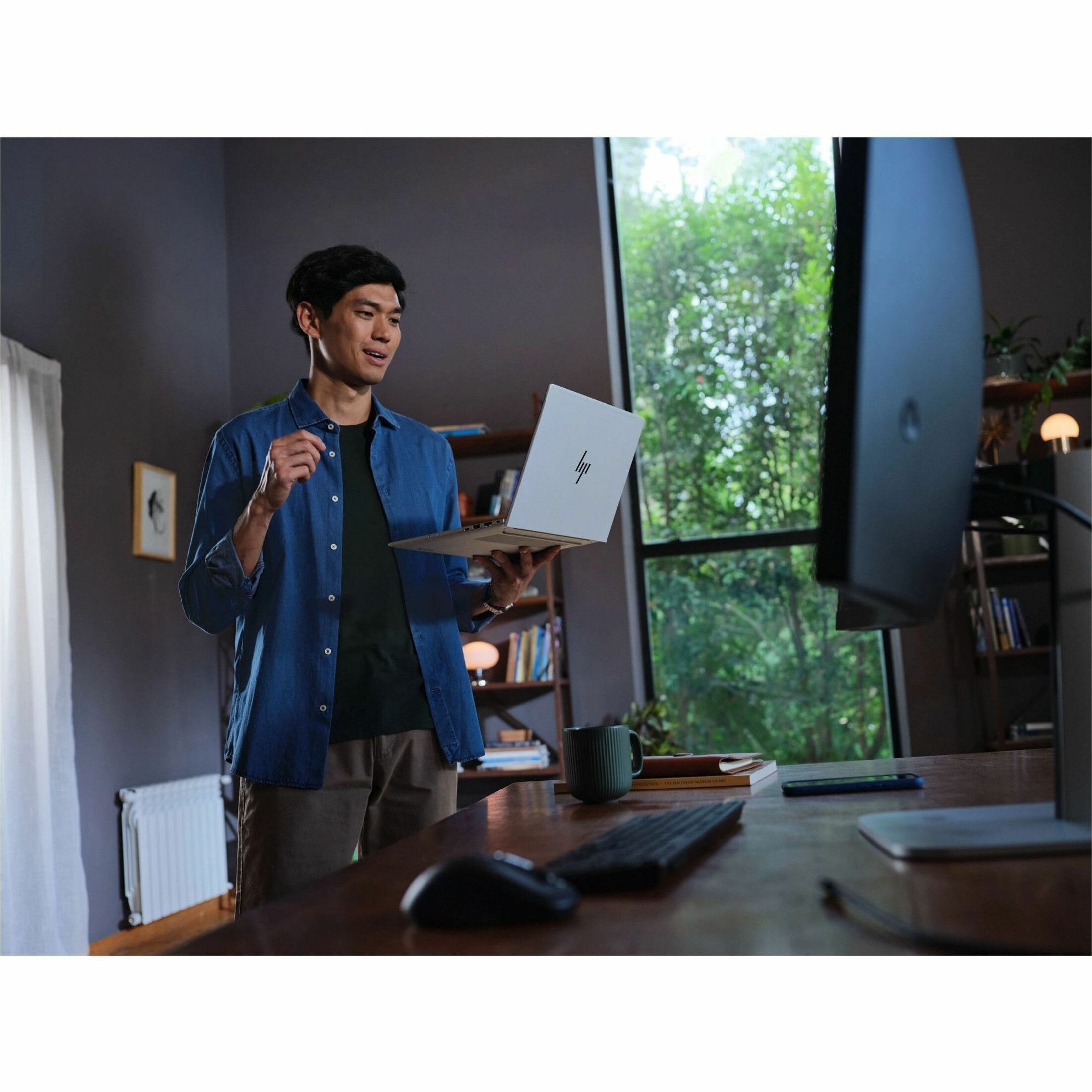 HP EliteBook 8 G1a 14" Notebook - AMD Ryzen AI 5 PRO Ryzen AI PRO 300 Series 340 - 16 GB - 256 GB SSD - AMD Chip - AMD Radeon Graphics - 19.25 Hours Battery Run Time — alternate image12