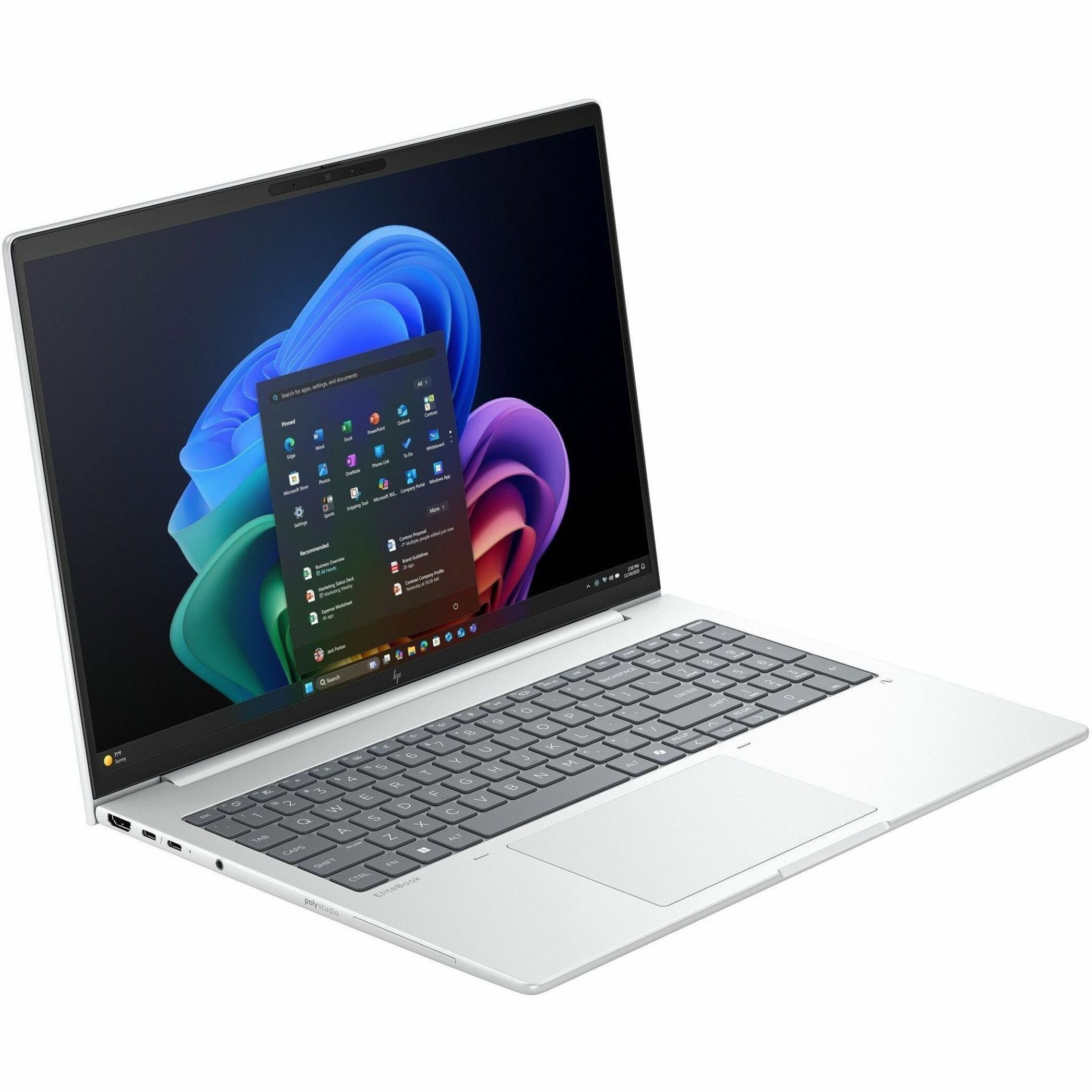 HP EliteBook 8 G1i 16" Notebook - Intel Core Ultra 7 Series 2 265H - 32 GB - 1 TB SSD - Intel Chip - Intel — alternate image2