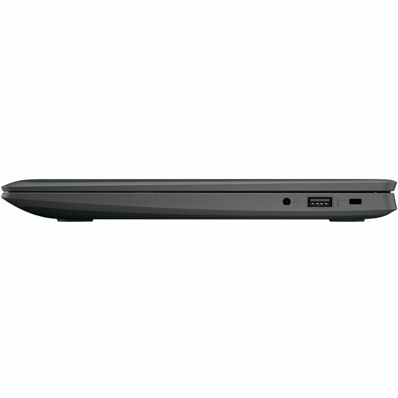 HP Fortis Flip G1i 11.6" Touchscreen Convertible 2 in 1 Notebook - HD - 60 Hz - Intel N-Series N250 - 8 GB - 128 GB SSD - Intel Chip - 1366 x 768 - Intel UHD Graphics - In-plane Switching (IPS) Technology, BrightView - Front Camera/Webcam - IEEE 802.11ax Wireless LAN Standard — left